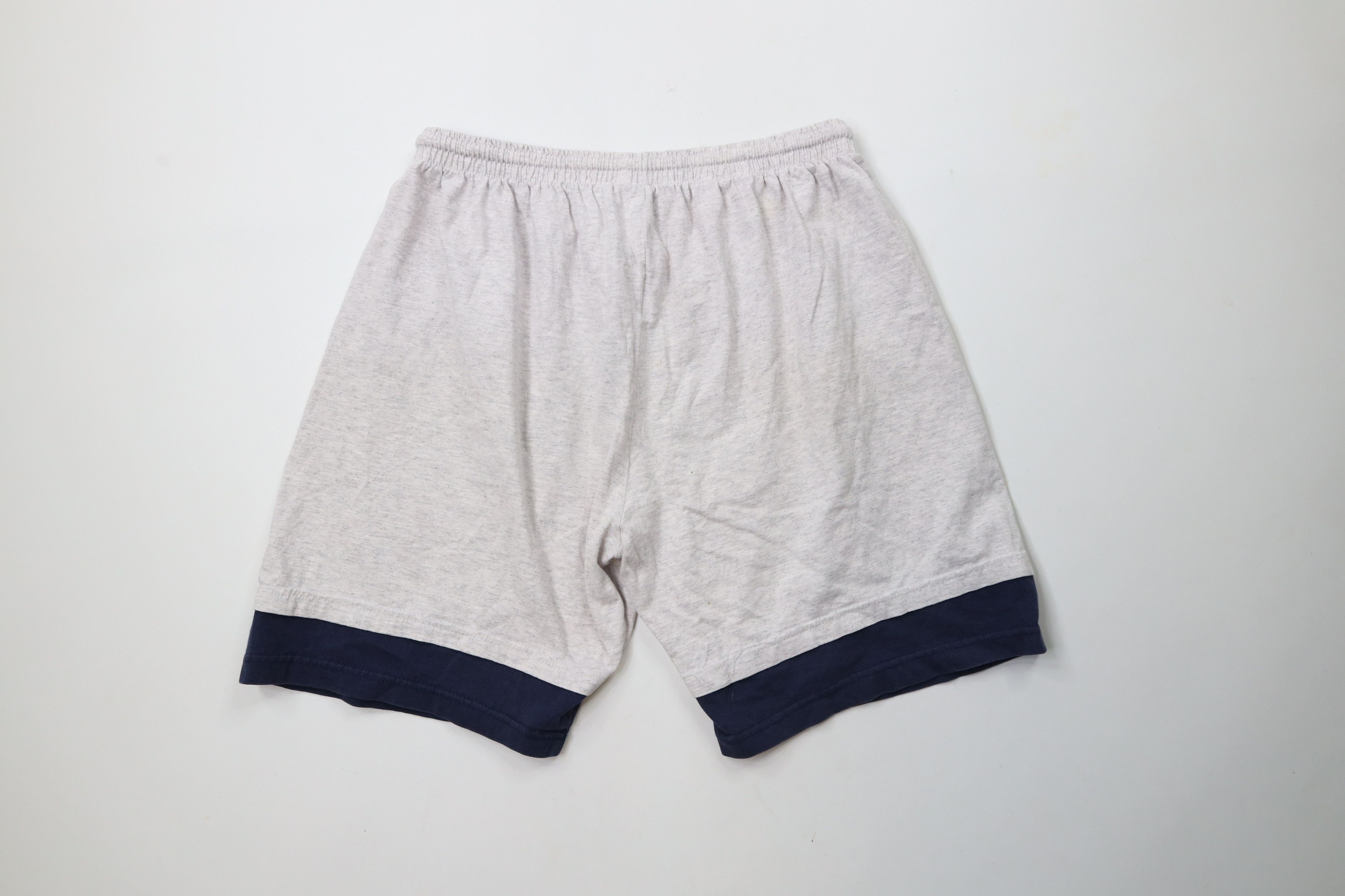 Vintage Vintage 90s University of Toledo Layered Shorts Gray USA Size US 34 / EU 50 - 10 Thumbnail