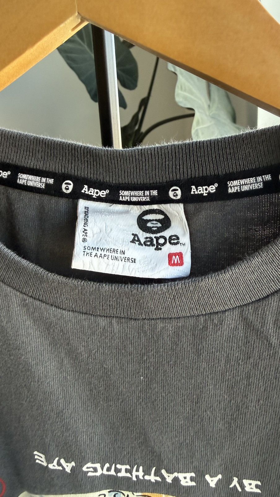 Aape AAPE Graphic Tee Size US M / EU 48-50 / 2 - 3 Thumbnail