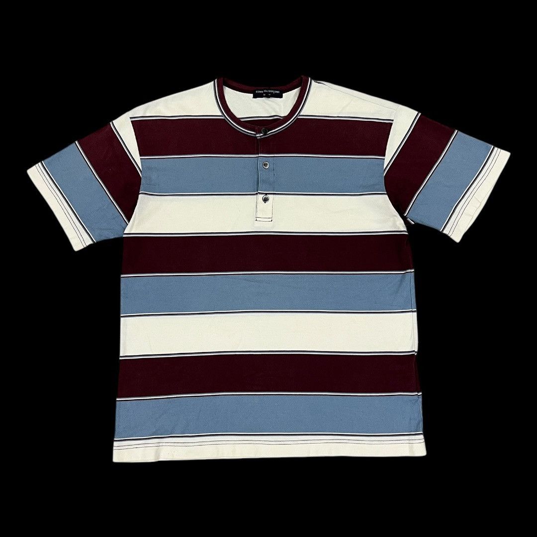 COMME DES GARCONS HOMME STRIPES JAPANESE BRAND SHIRT