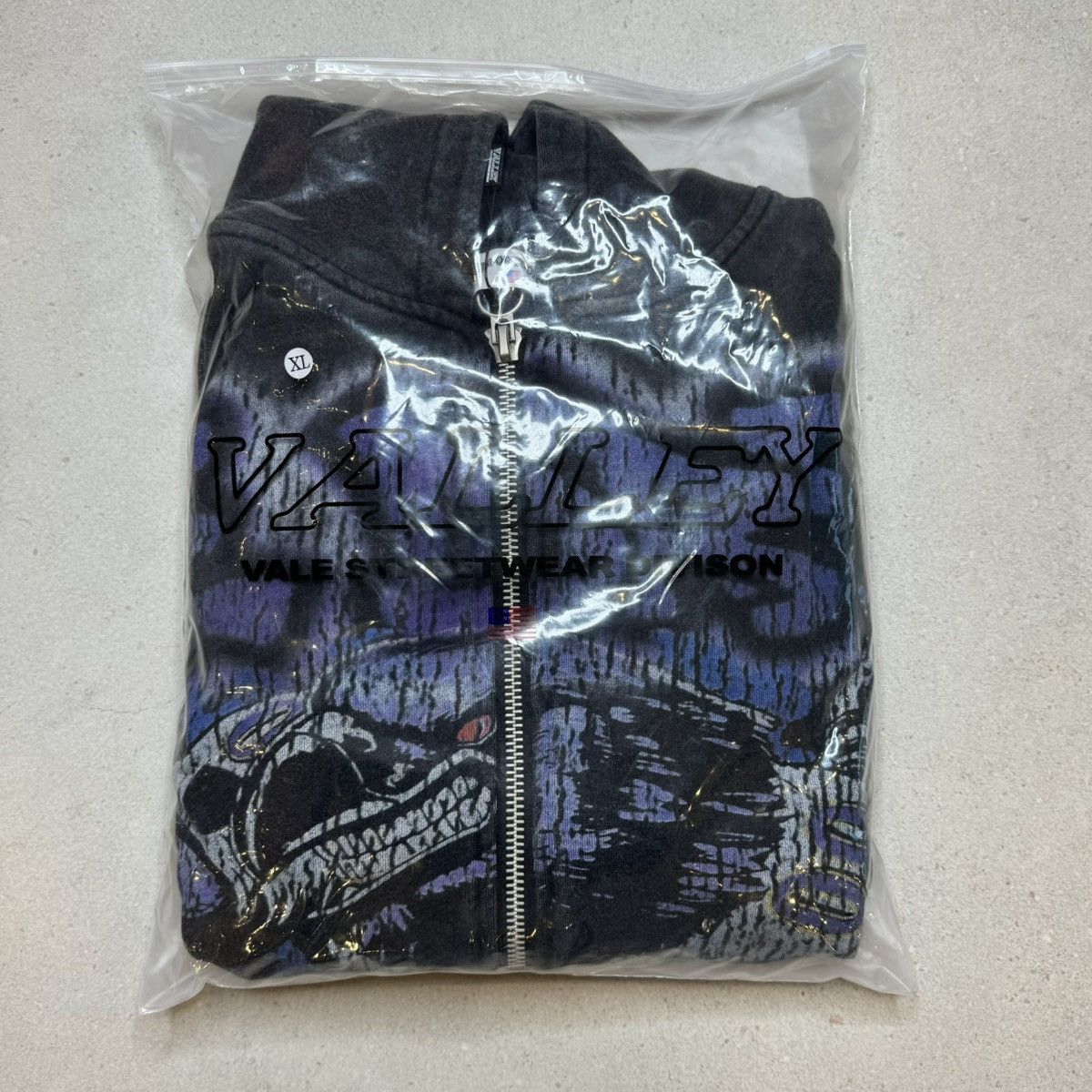 Vale Vale Forever Raven Zip-Up Hoodie SIZE XL Size US XL / EU 56 / 4 - 3 Thumbnail