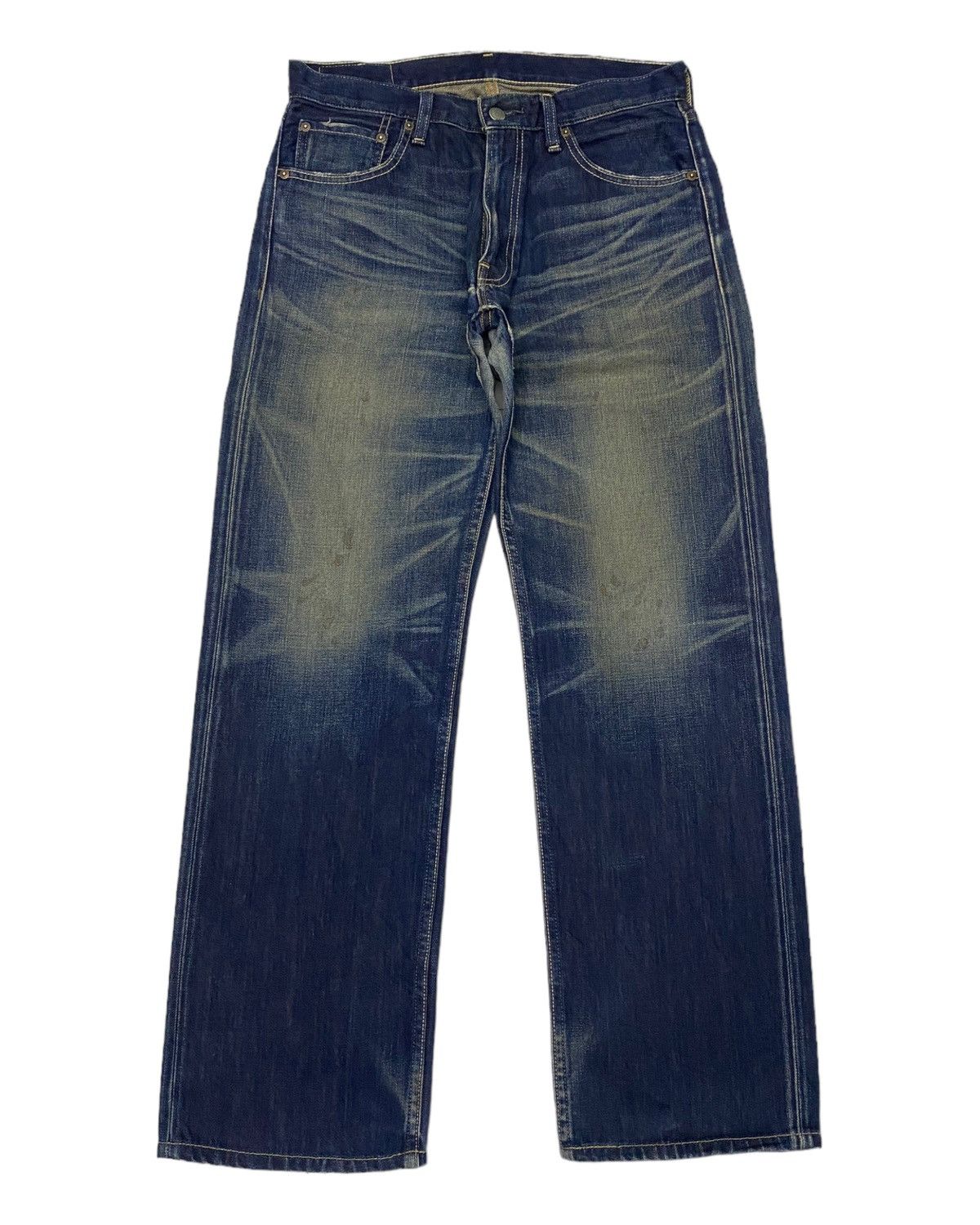 Levi's × Vintage LEVIS 503 MUD WASH BAGGY DISTRESSED SELVEDGE DENIM JEANS Size US 31 - 1 Thumbnail