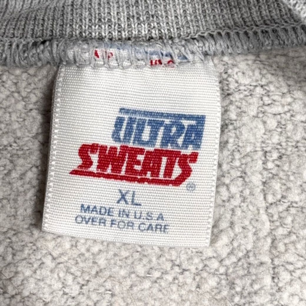 Vintage VINTAGE Ultra Sweats University Gray Sweatshirt Pullover Crew Neck Adult LARGE USA 90s Pennsylvan* Size US L / EU 52-54 / 3 - 5 Thumbnail