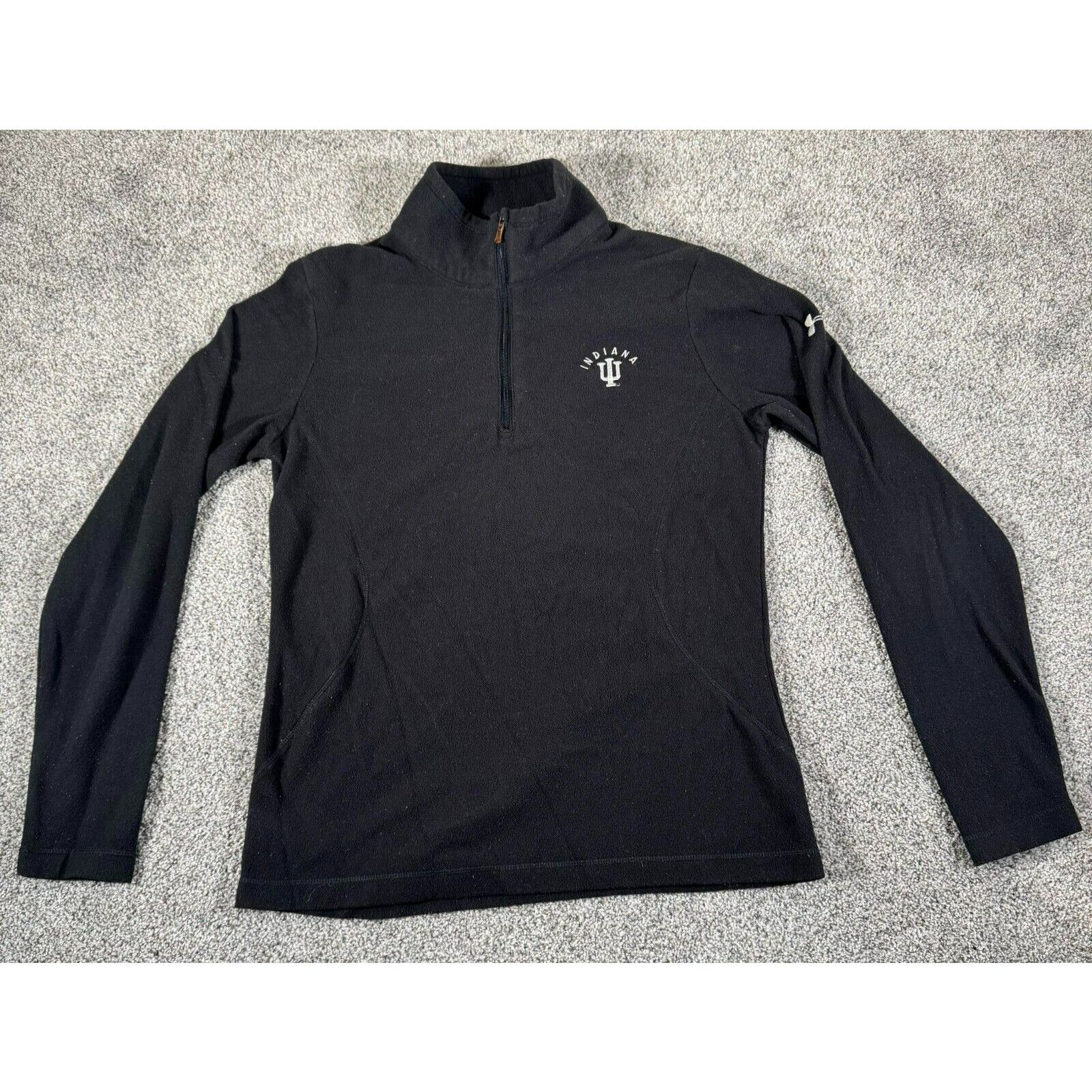 Under Armour Indiana Hoosiers Under Armour Fleece Jacket Womens Small Size S / US 4 / IT 40 - 1 Thumbnail