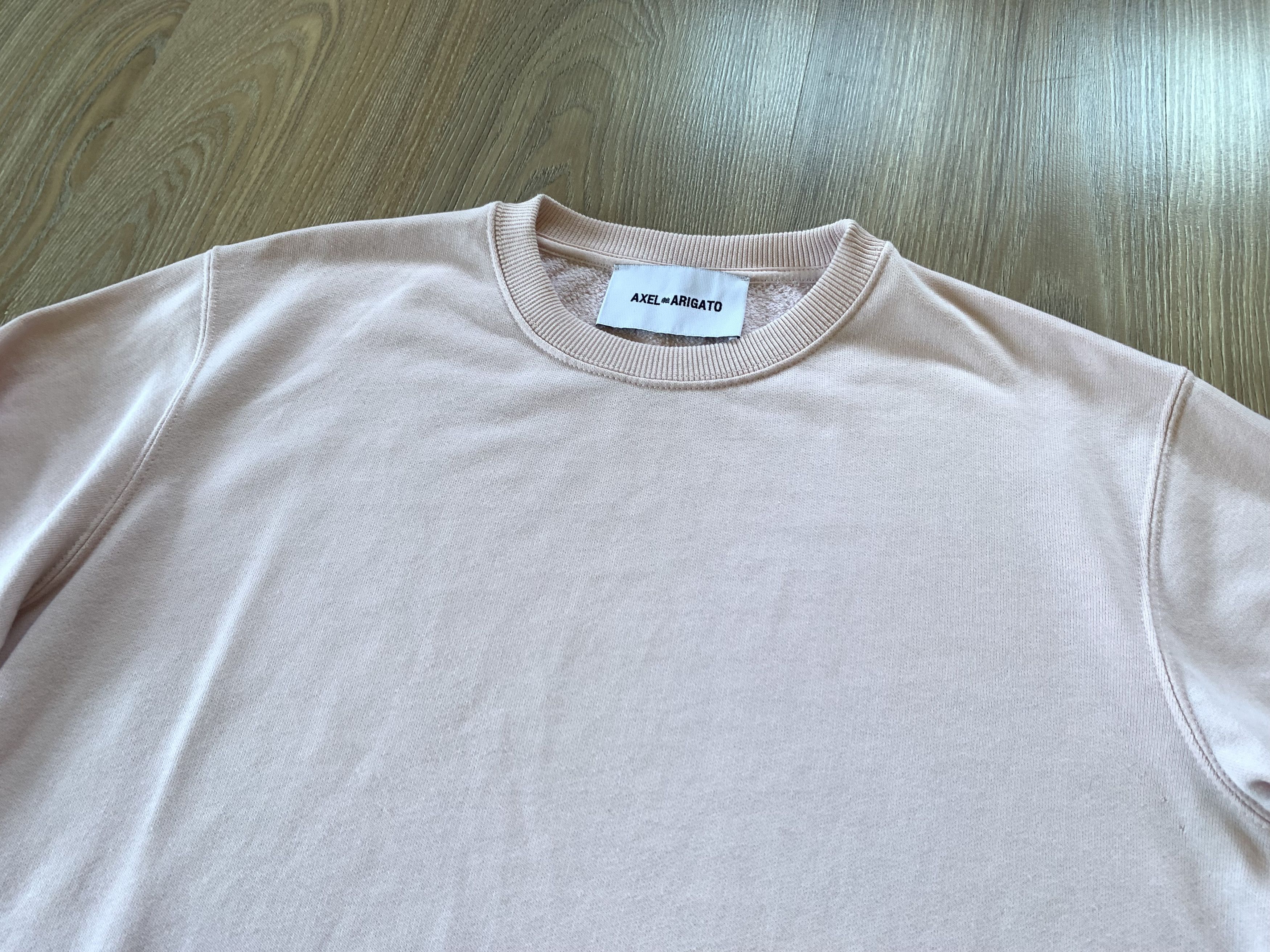 Axel Arigato Axel Arigato Pink Cotton Crewneck Sweatshirt Size US S / EU 44-46 / 1 - 4 Thumbnail