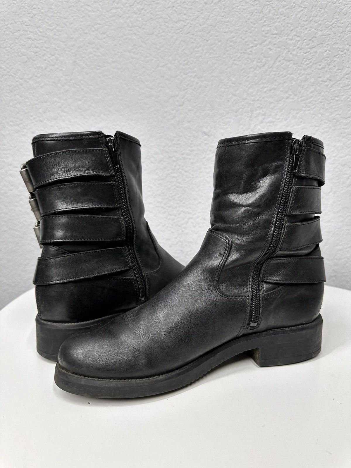 Undercover Vintage Leather Metal Boots Rick Owens Style AS 98 japan Size US 8 / EU 41 - 10 Thumbnail