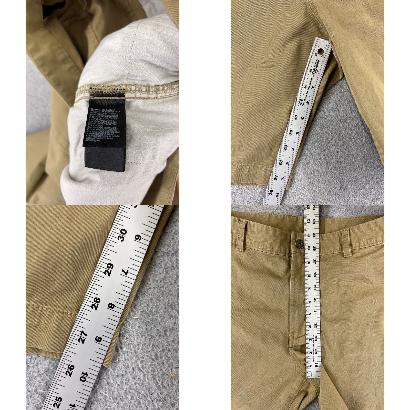 The North Face The North Face Shorts Men 40 Beige Cargo Cotton Hiking Camping Fishing 36x9 READ Size US 40 / EU 56 - 8 Thumbnail