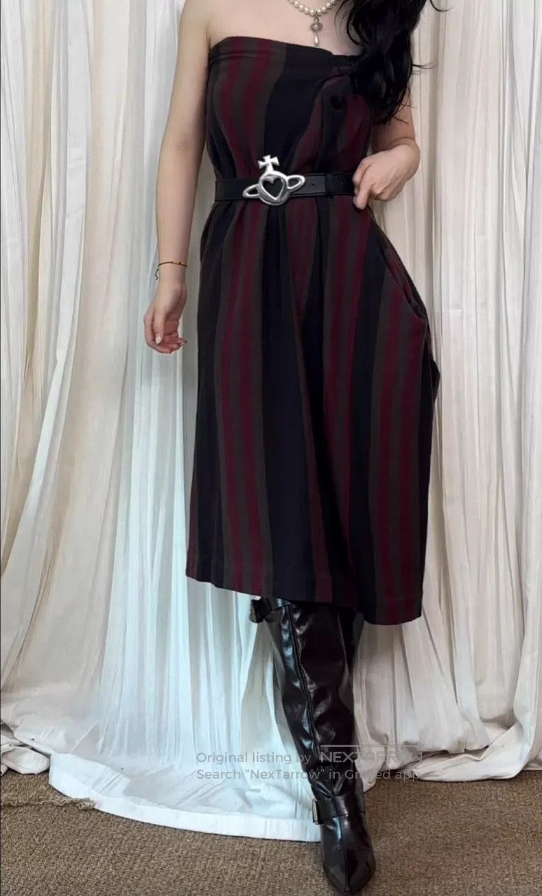 Vivienne Westwood Vivienne Westwood Red and Black Striped Black Label Set Size XS / US 0-2 / IT 36-38 - 5 Thumbnail