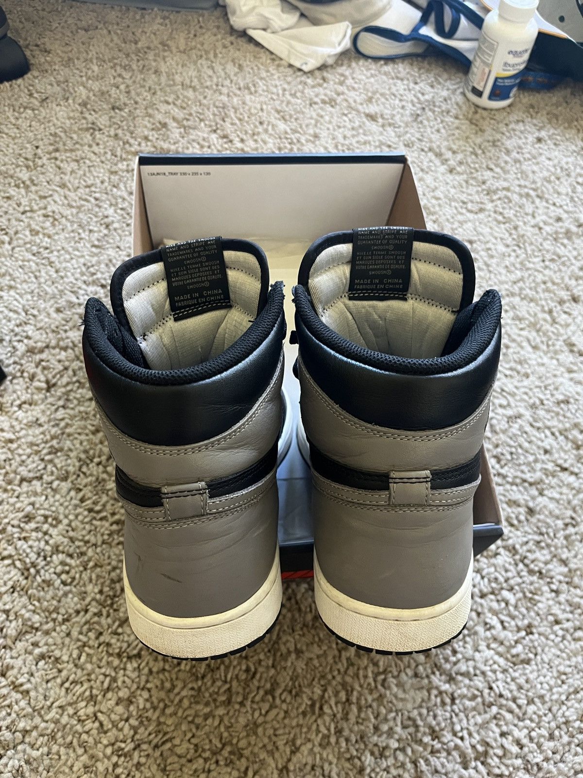 Jordan Brand Air Jordan 1 Shadow “2018” Size US 10.5 / EU 43-44 - 9 Thumbnail