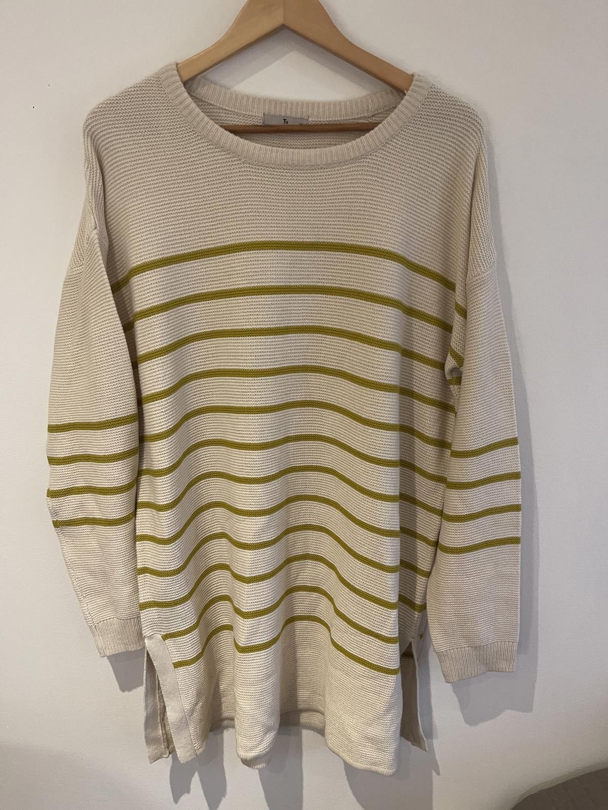 Designer TU striped sweater Size 3XL / US 20-22 - 1 Thumbnail