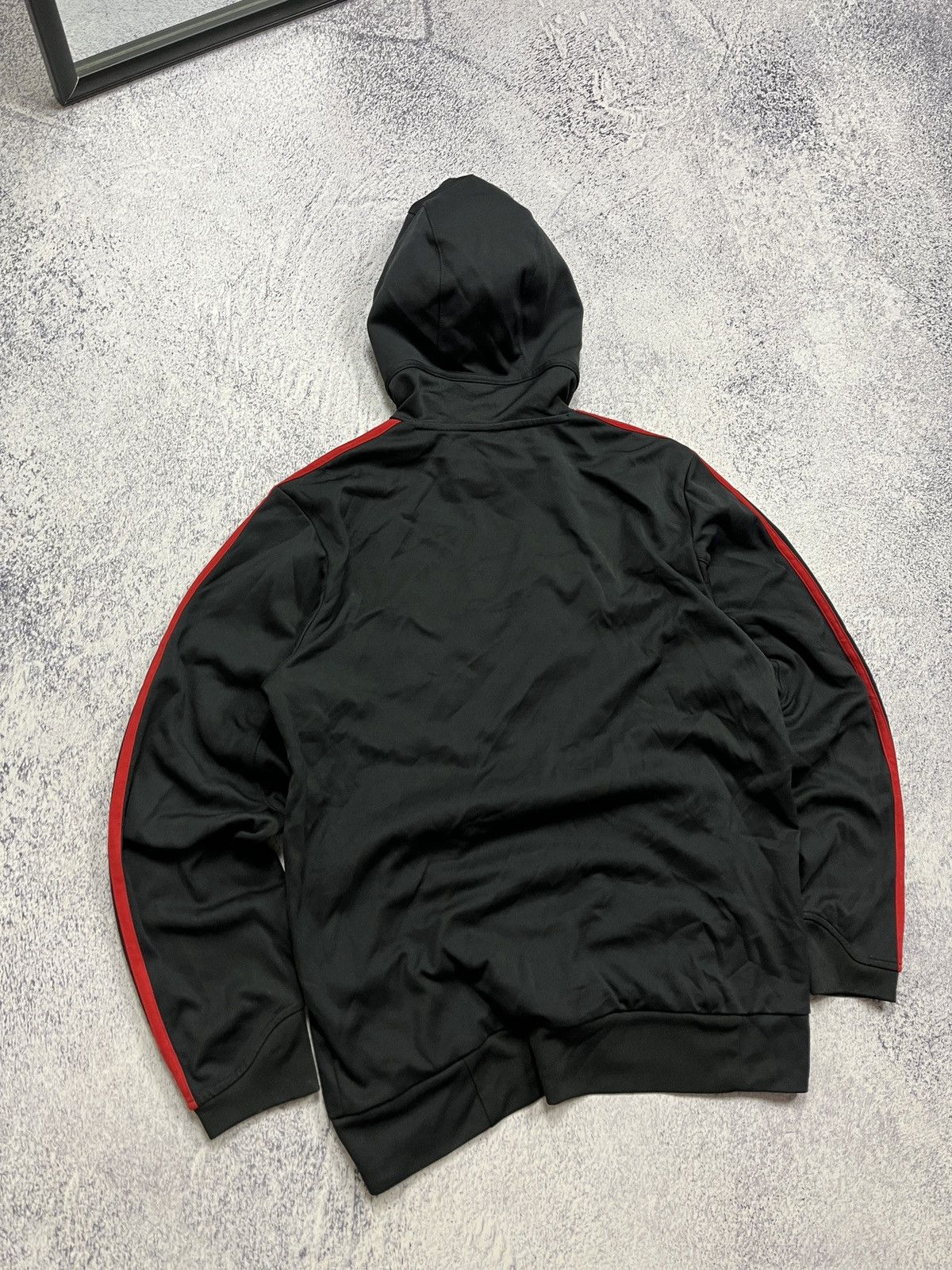 Adidas Adidas Milan Italy Football Ninja🥷 Hoodie Blockcore Hype Y2k Size US M / EU 48-50 / 2 - 9 Thumbnail
