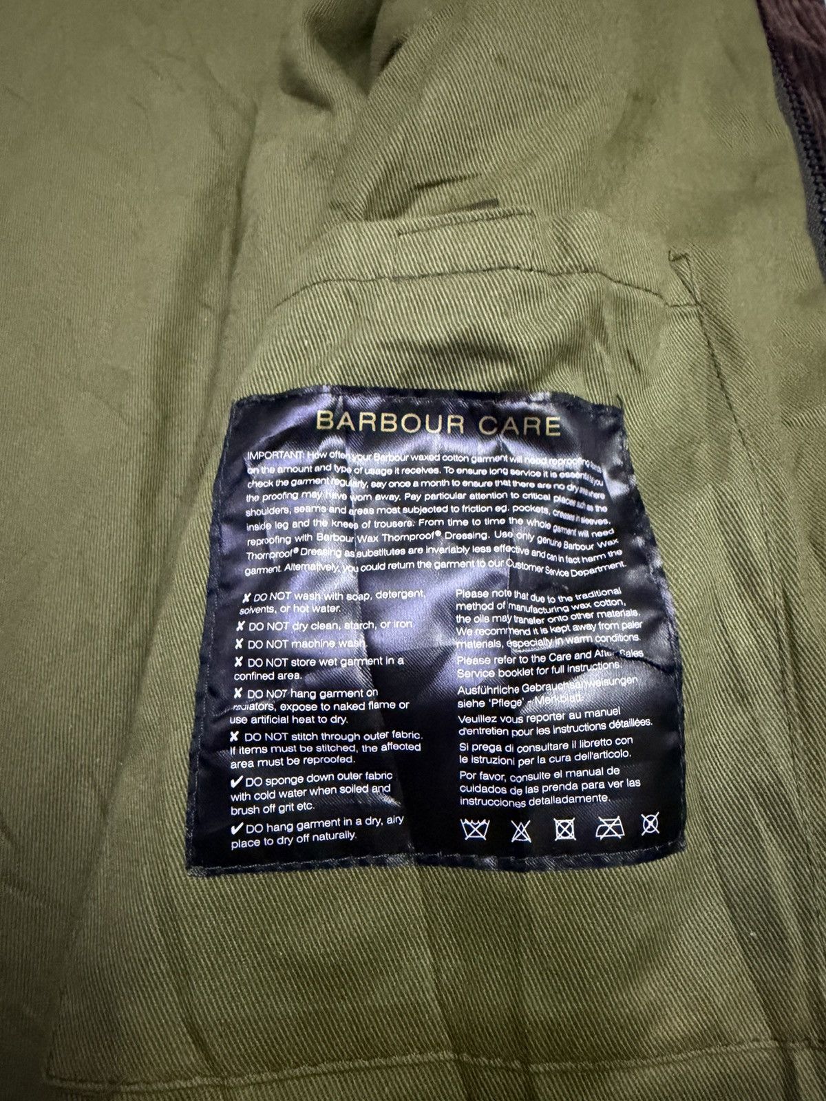 Barbour × Engineered Garments Barbour X Engineered Garment Cowen Wax Jacket Size US S / EU 44-46 / 1 - 9 Thumbnail
