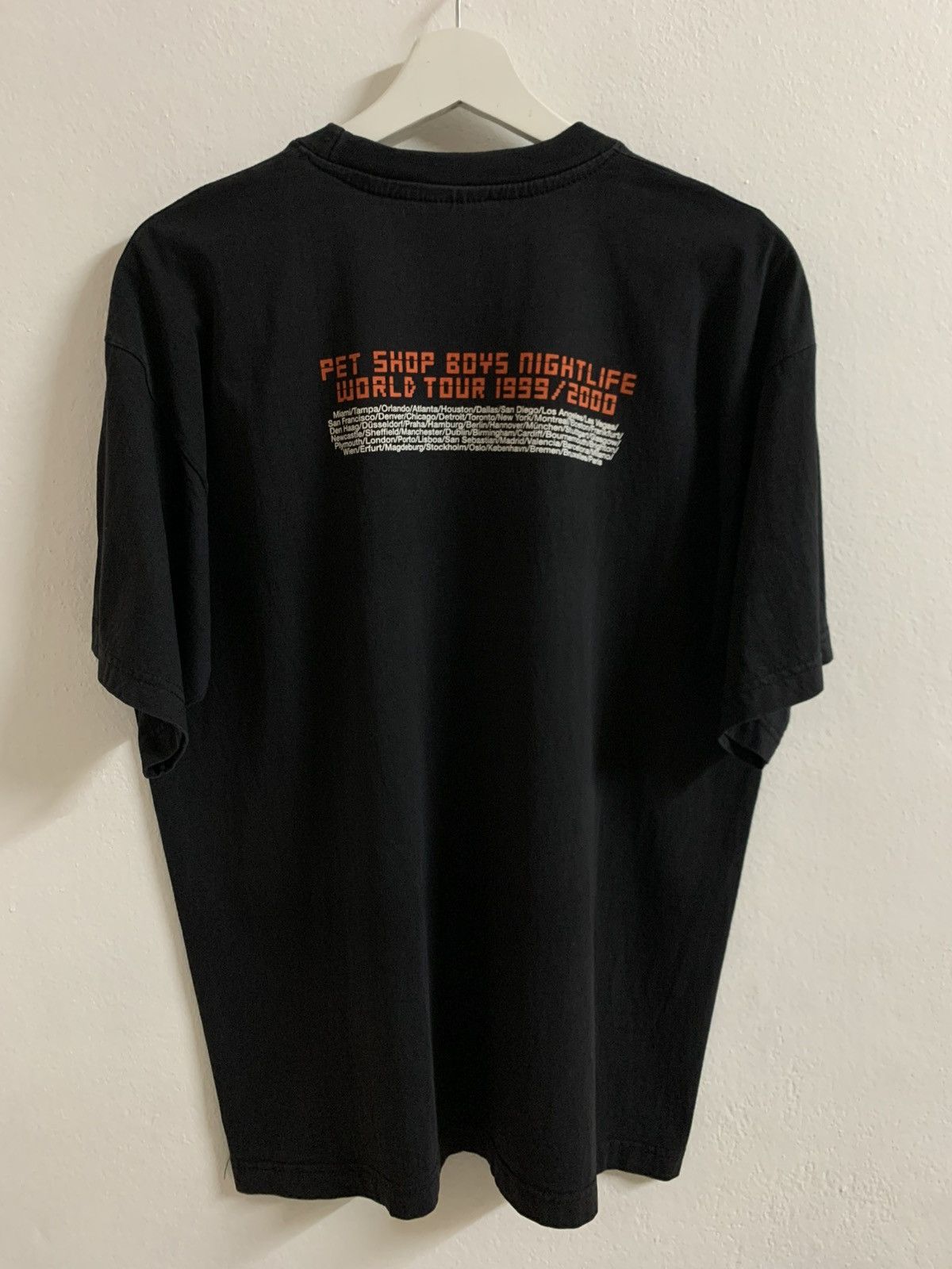 Band Tees Pet Shop Boys Night Life 1999 Size US L / EU 52-54 / 3 - 6 Thumbnail