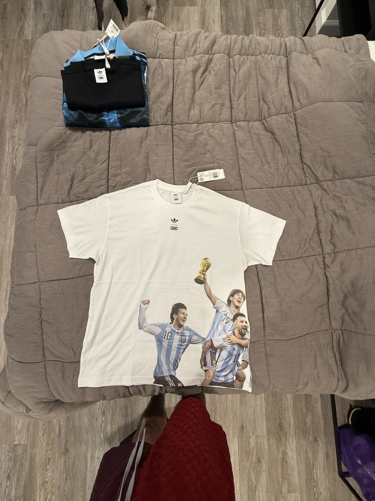 Adidas × Kith Kith x Messi Heritage Celebration Collage Graphic T-Shirt Size US M / EU 48-50 / 2 - 1 Thumbnail