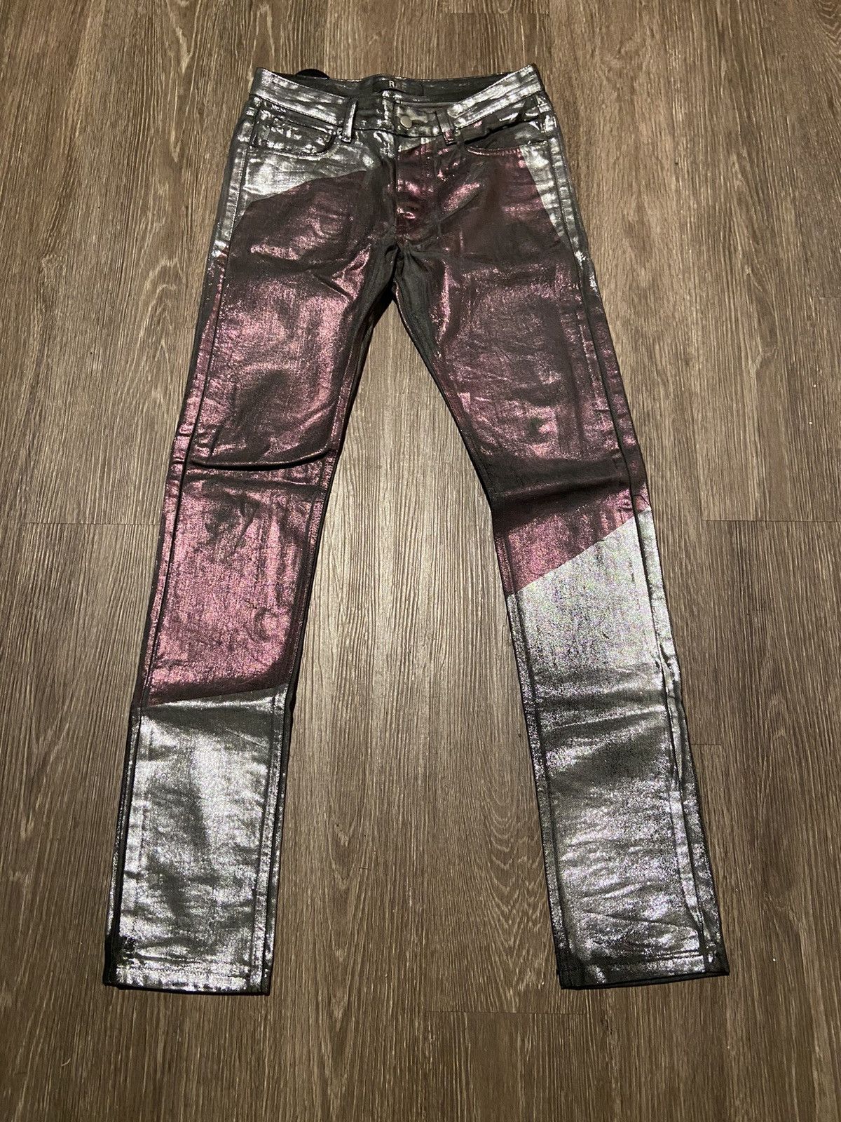 Raf by raf simons coating denim