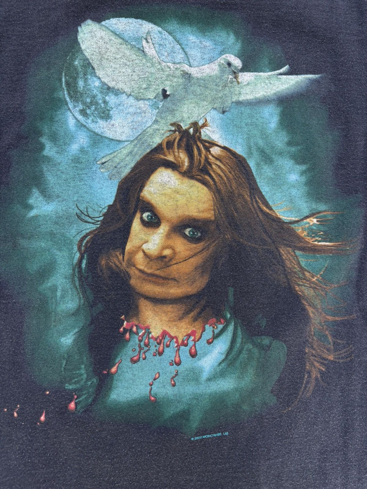 Band Tees Vintage Y2K 2000s Ozzy Osbourne T Shirt Size US XL / EU 56 / 4 - 4 Thumbnail
