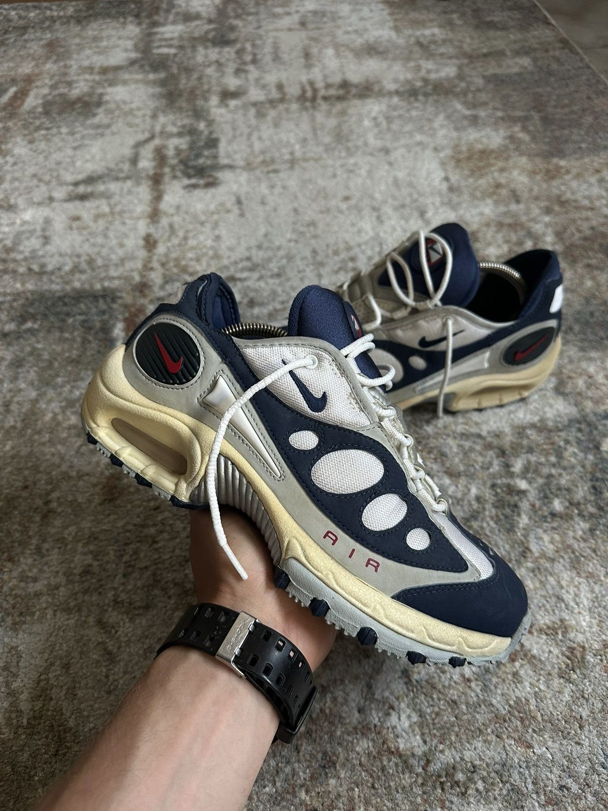 Japanese Brand × Nike × Vintage 💥Extra Rare Nike Air Sunder 1997 First Model Size US 8.5 / EU 41-42 - 5 Thumbnail