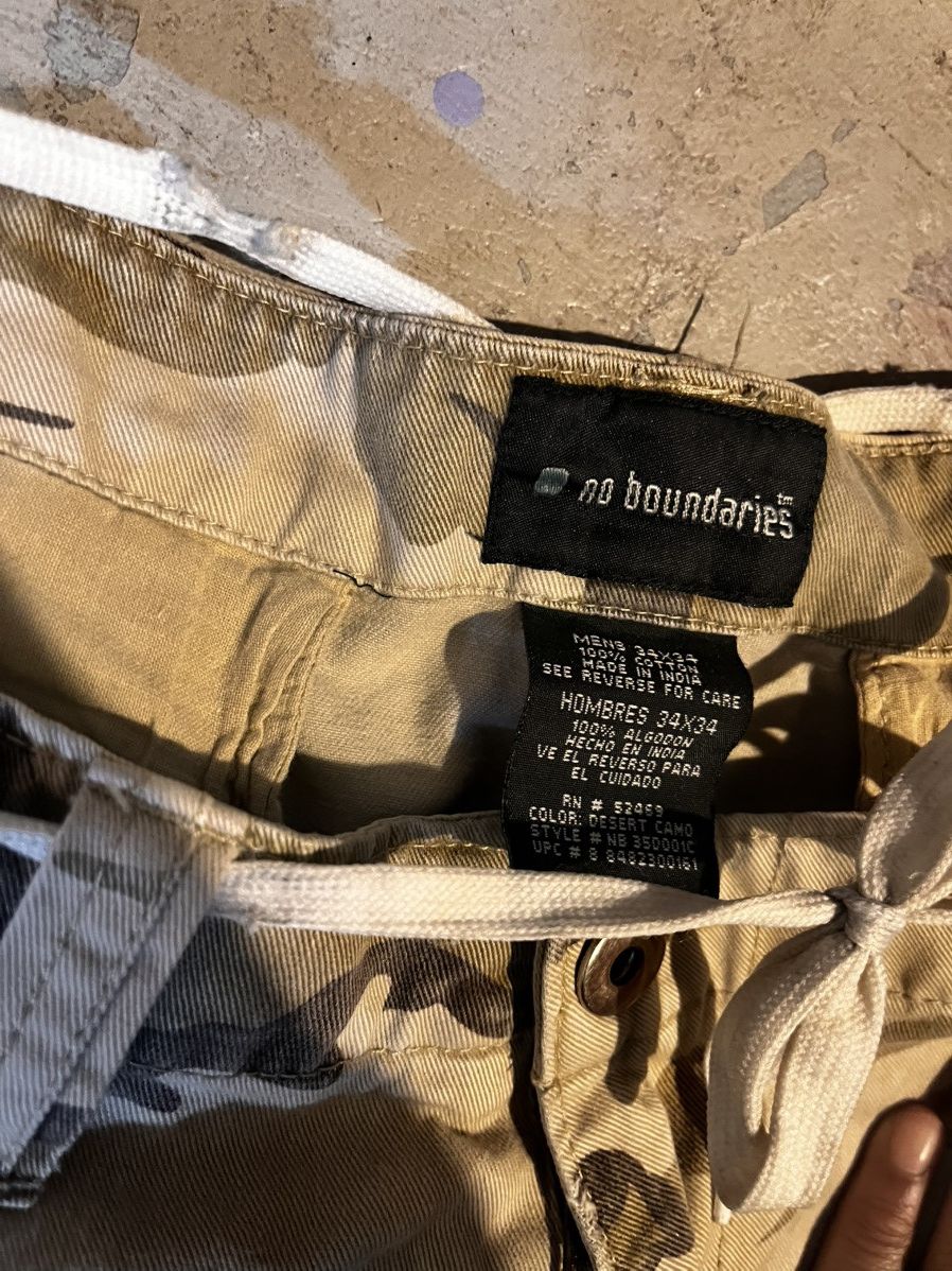 Japanese Brand × Vintage Vintage baggy desert 🏜️🌵camo pants sz 34/34 Size US 34 / EU 50 - 4 Thumbnail