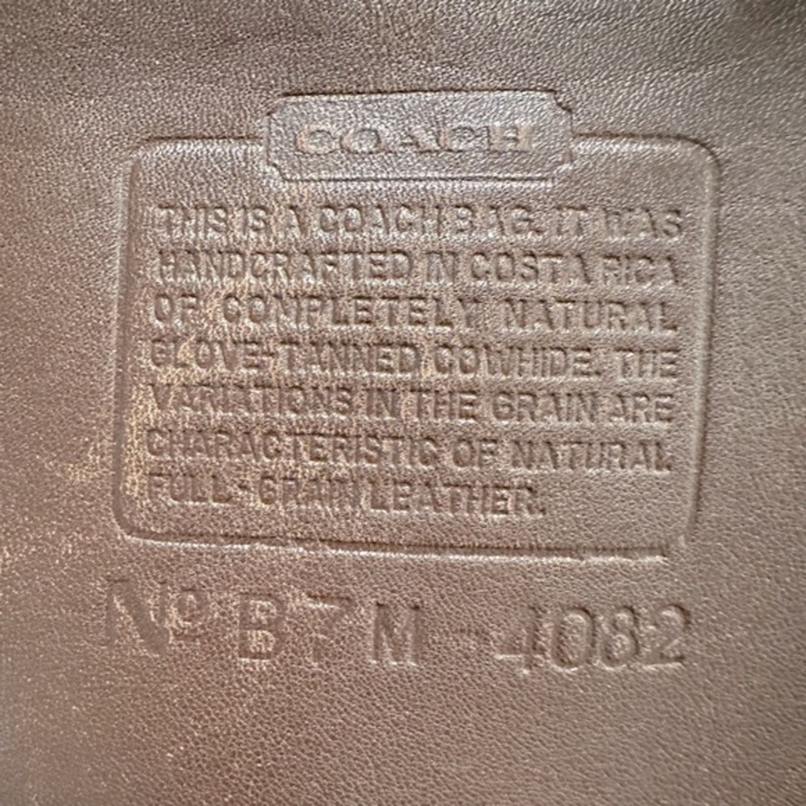 Coach COACH Vintage Duffle Soho XL Vermillion Brown Leather Purse Size ONE SIZE - 13 Thumbnail