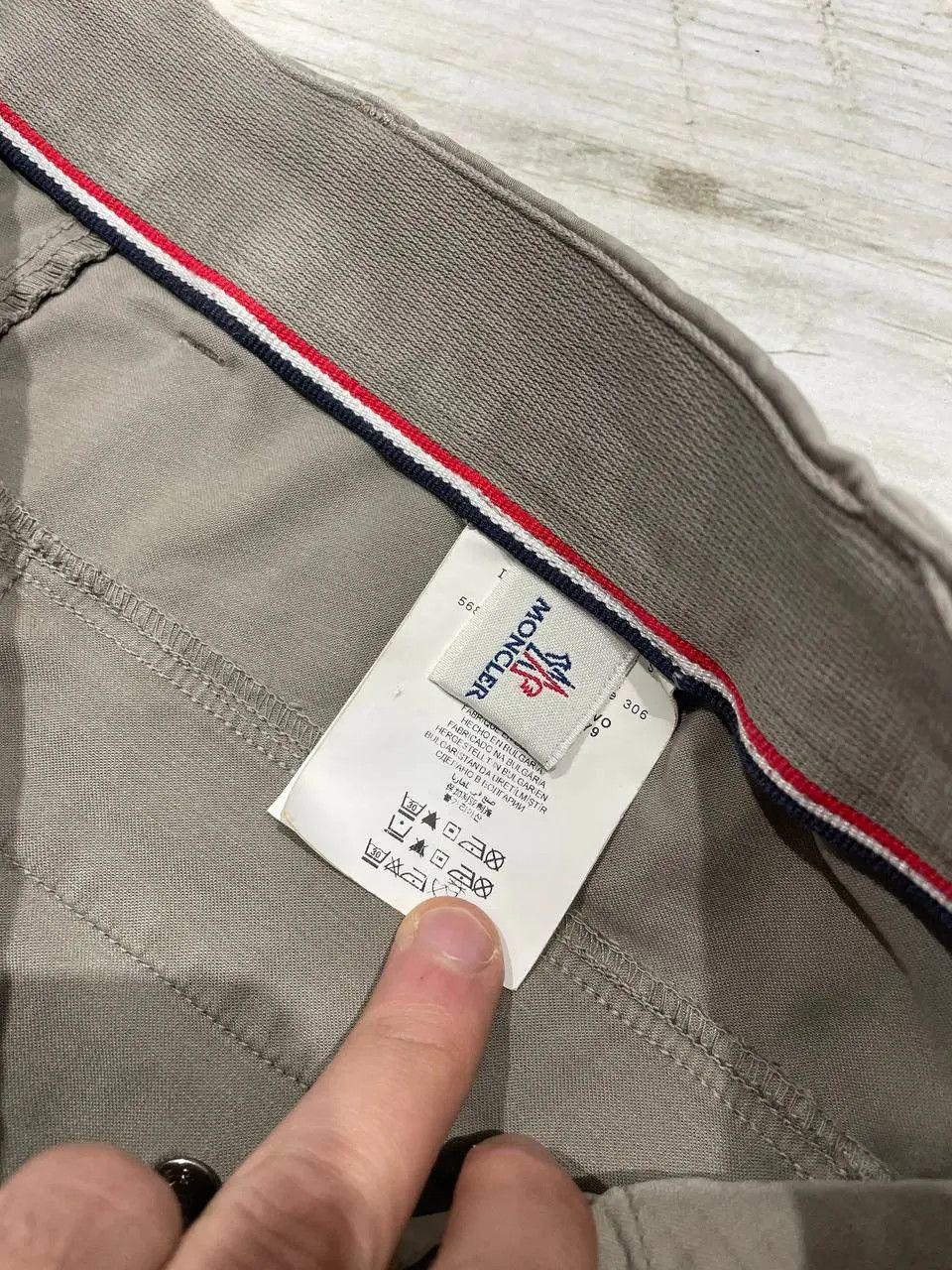 Moncler Vintage Moncler Pantalone Sportivo Cargo Pants Pocket Size US 30 / EU 46 - 12 Thumbnail