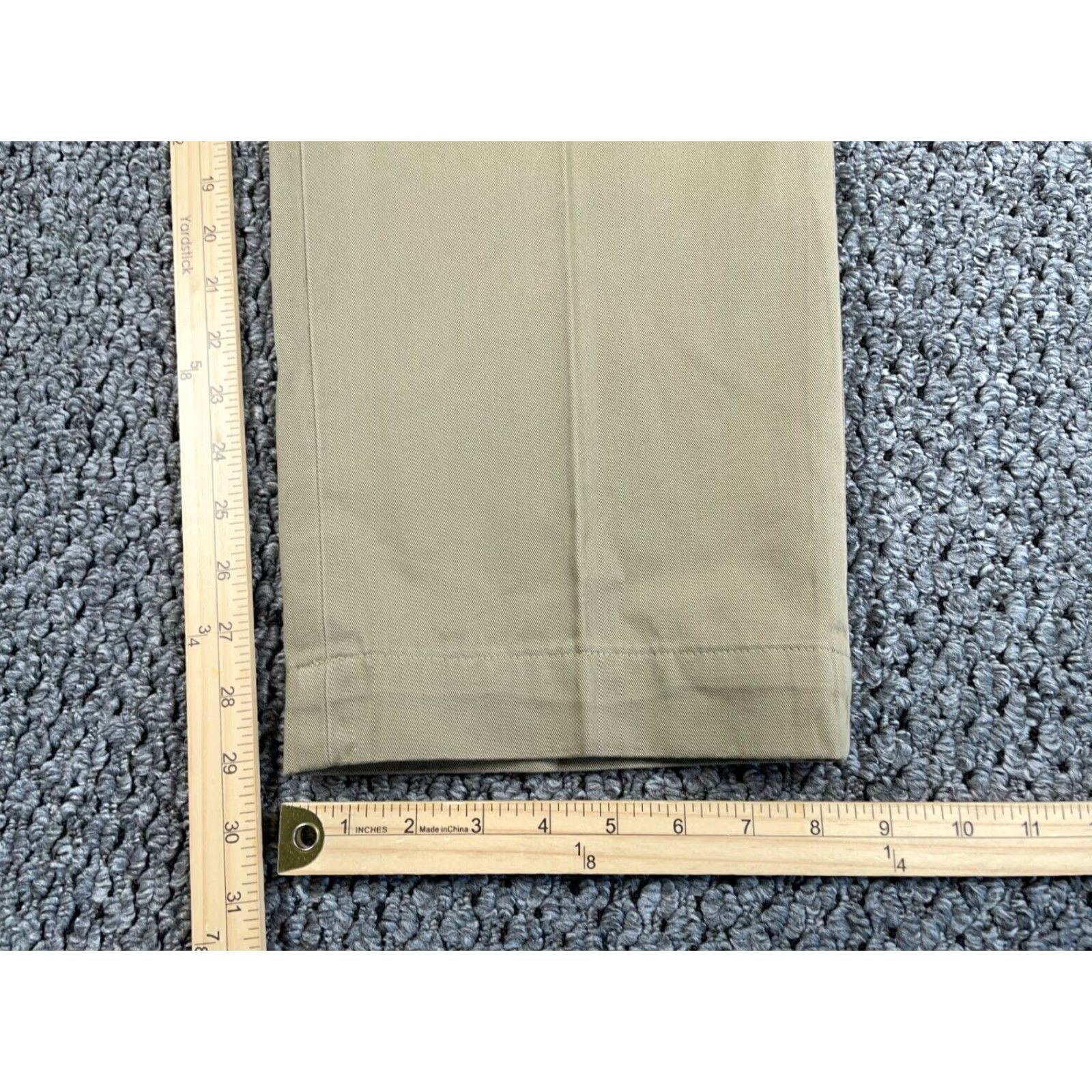 Polo Ralph Lauren VINTAGE Polo Ralph Lauren Pleated Chino Pants Mens 36 x 29 Beige Regular Straight 36/32 Tag Retro Preppy Mens Size US M / EU 48-50 / 2 - 6 Thumbnail