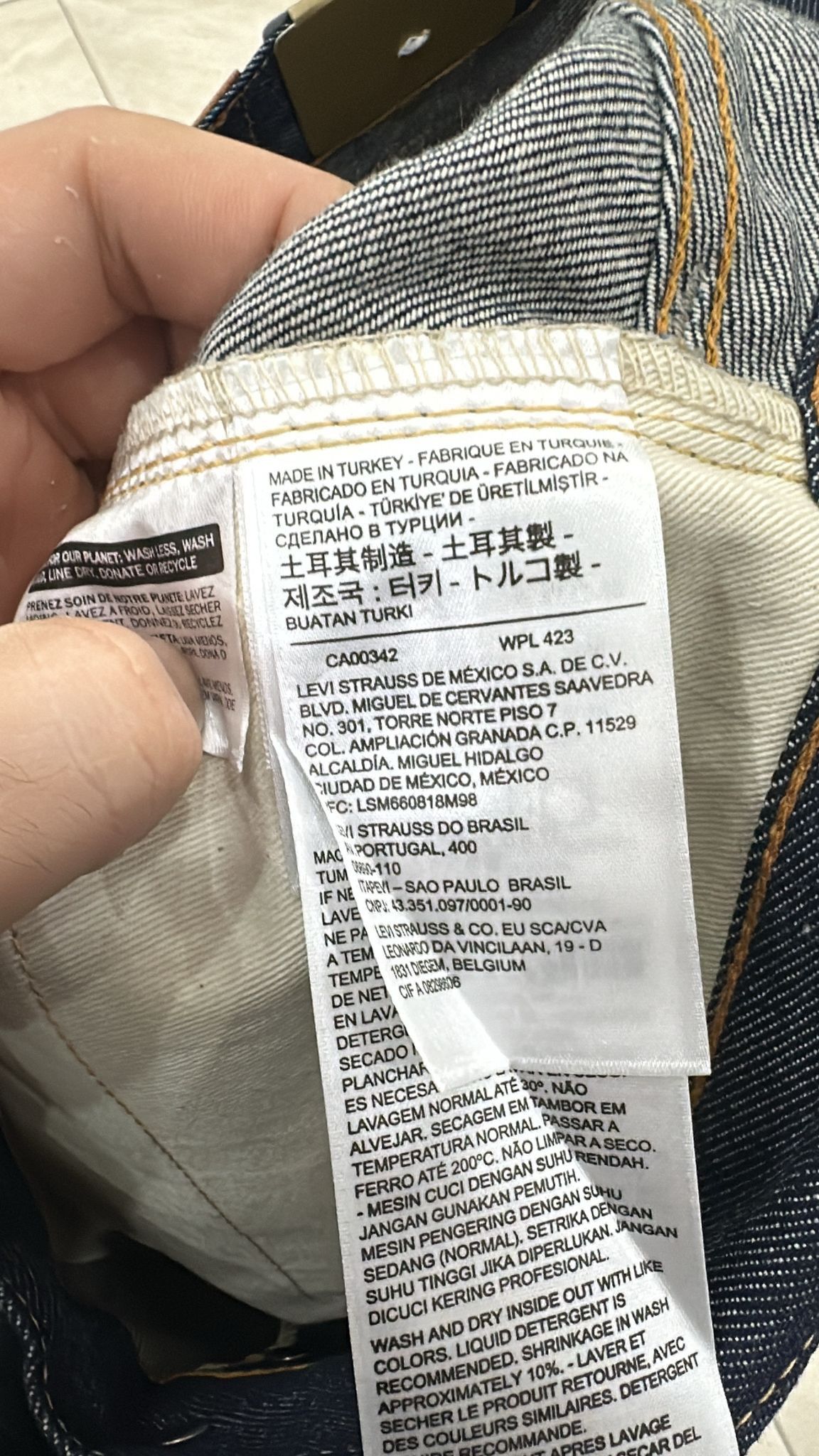 Levi's Vintage Clothing LVC Levi's Vintage Clothing 1937 501XX BigE Selvedge Jeans Size US 33 - 10 Thumbnail