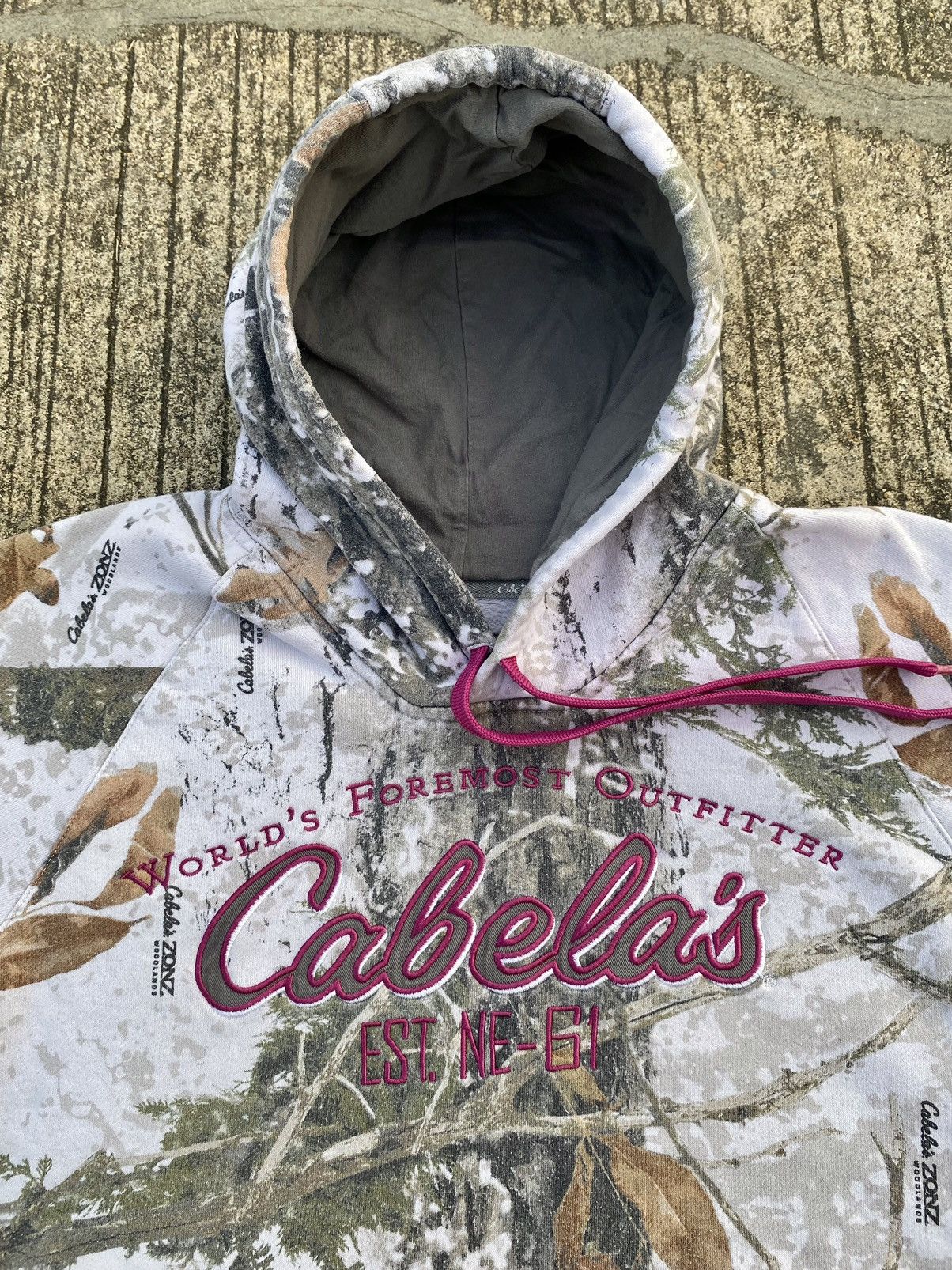 Realtree Vintage CABELA’S Realtree Hoodie Camo Size US L / EU 52-54 / 3 - 6 Thumbnail