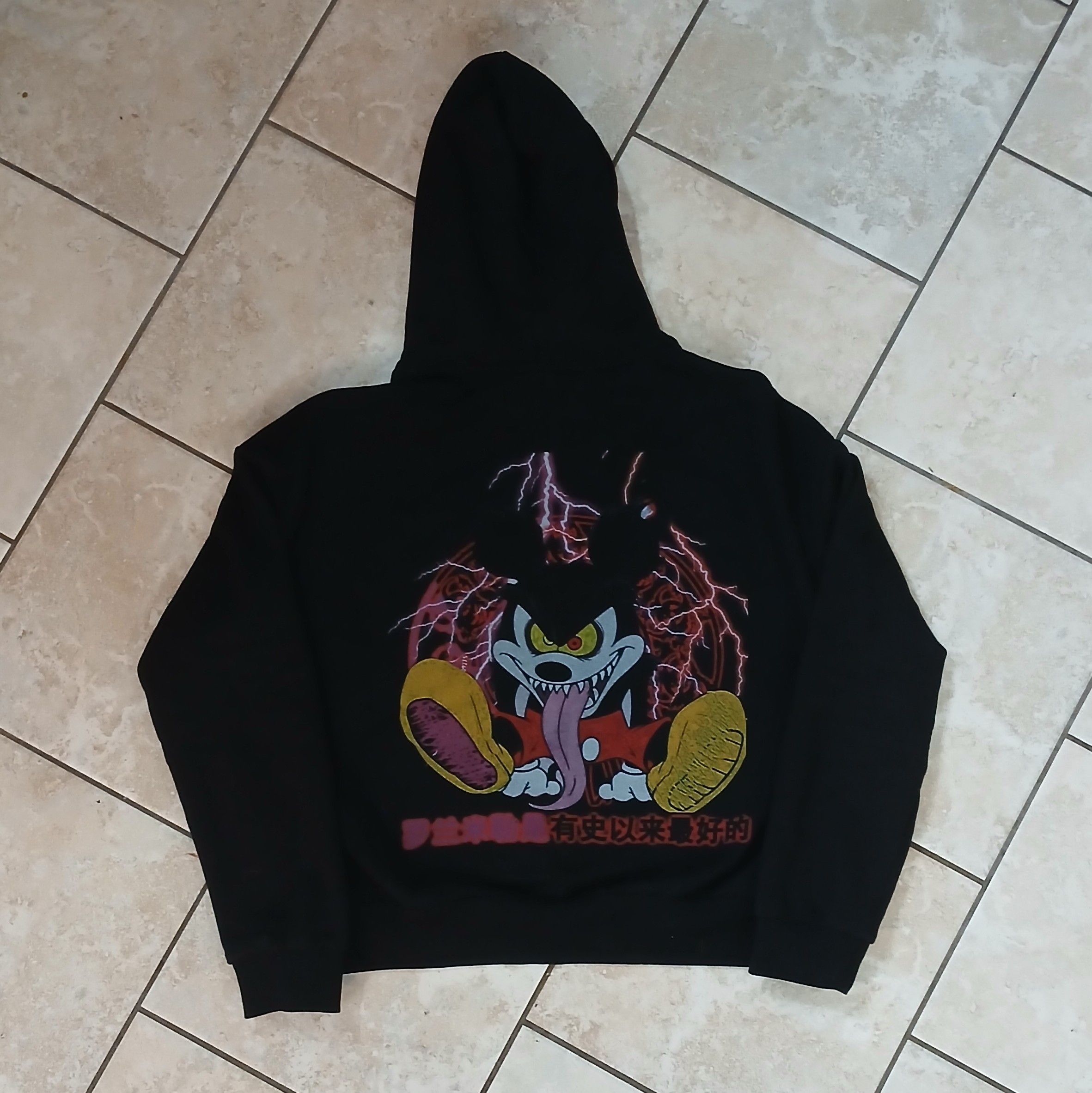 Droland Miller M - Droland Miller Mickey Mouse Hoodie Black Size US M / EU 48-50 / 2 - 4 Thumbnail