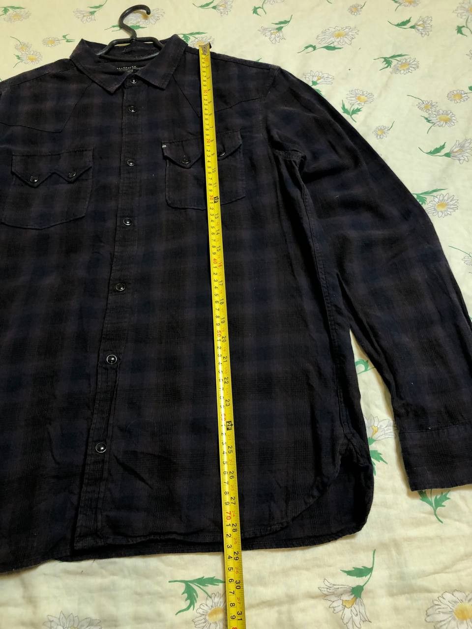 Allsaints ALLSAINTS Shirt Long Sleeve Brushed Cotton Size US L / EU 52-54 / 3 - 4 Thumbnail