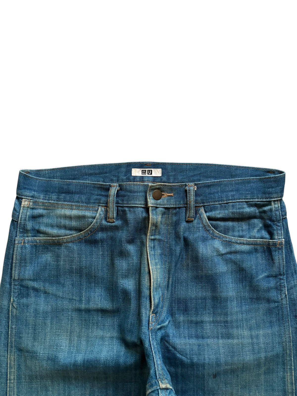 Lemaire × Uniqlo Vintage Japanese Uniqlo Christophe Lemaire Mud Wash Jeans Size US 34 / EU 50 - 4 Thumbnail