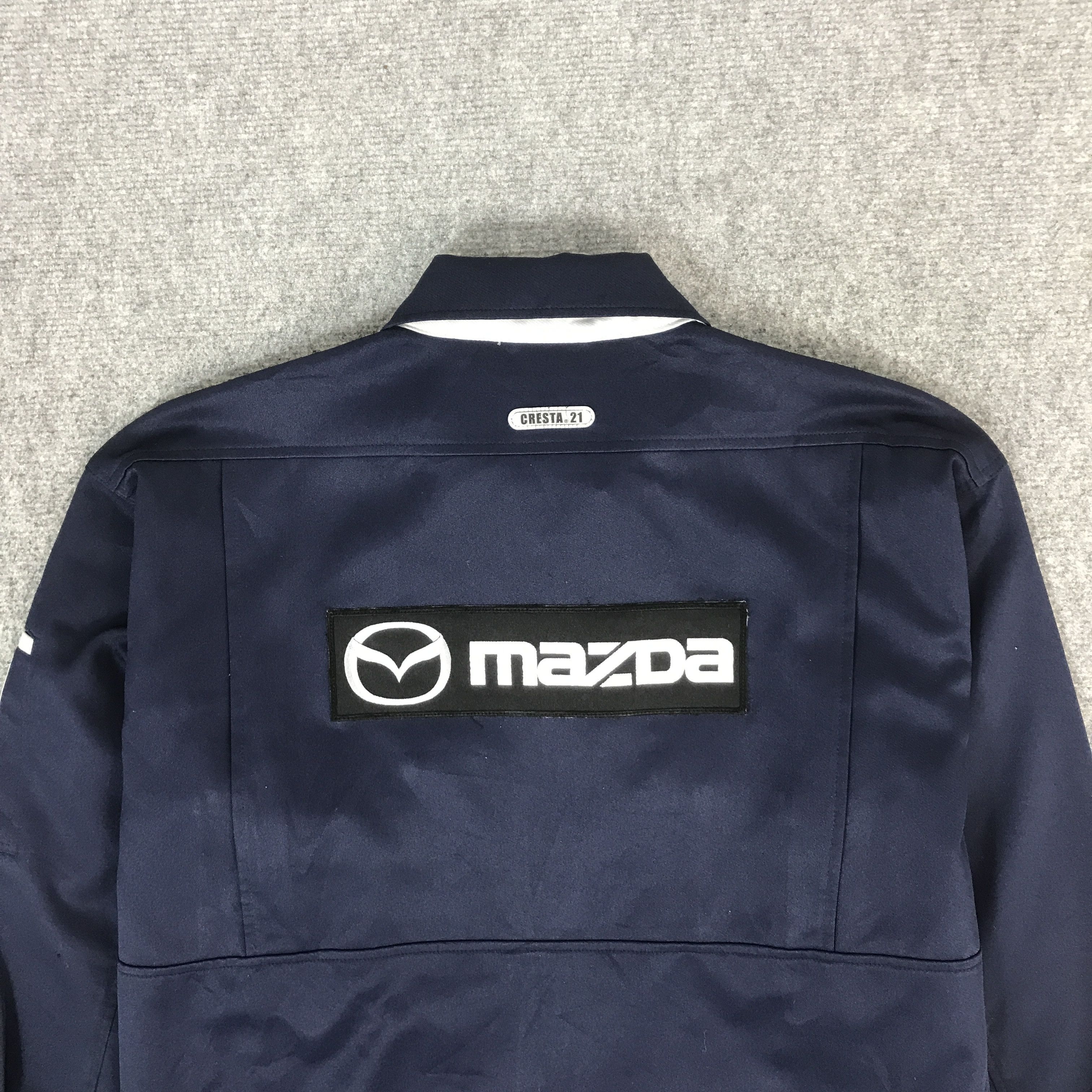 Japanese Brand MAZDA RACING TEAM MOTORSPORT CUSTOM JACKET K64B11 Size US L / EU 52-54 / 3 - 4 Thumbnail