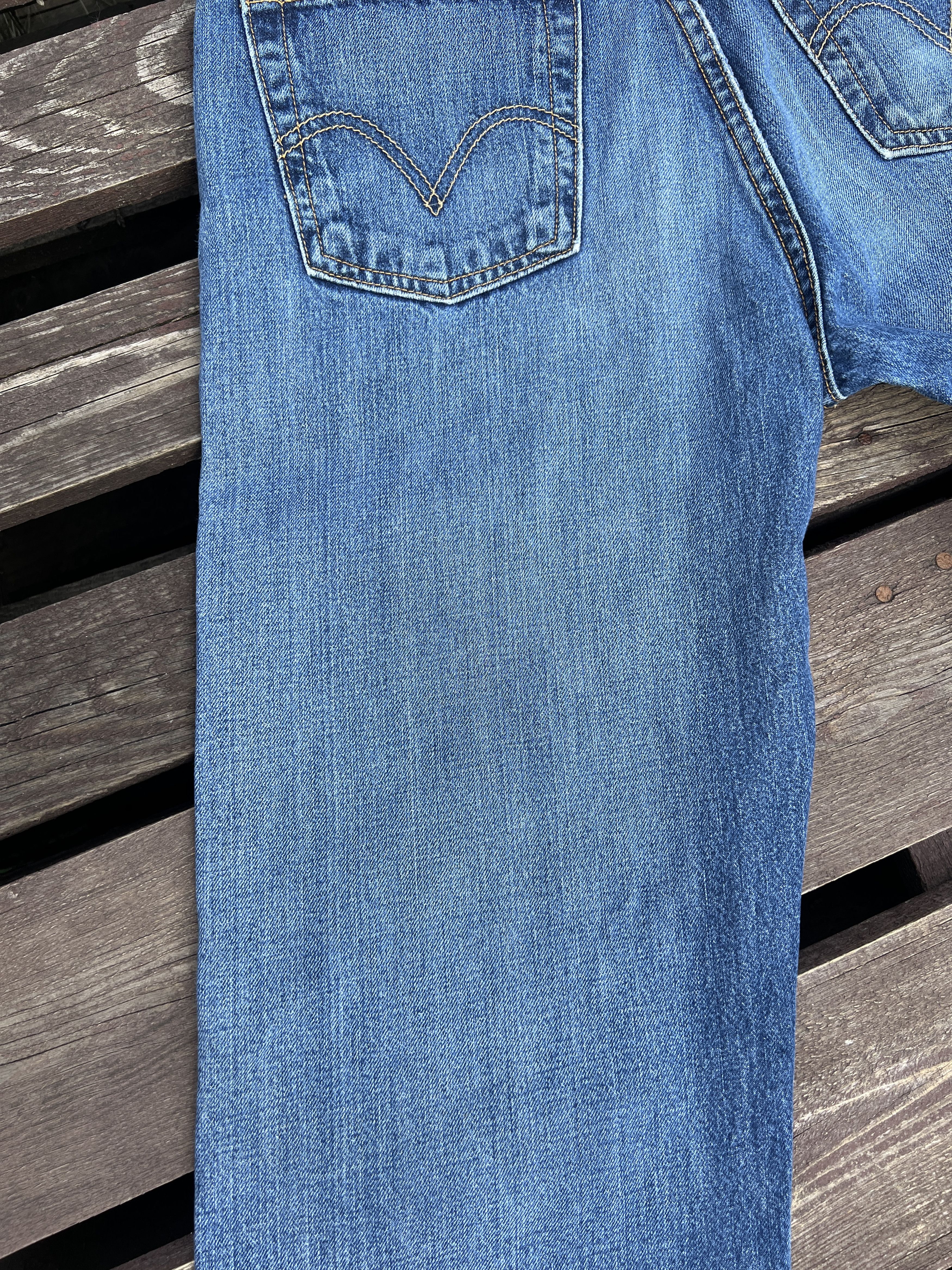 Levi's Levis Relaxed Straight Relax Vintage Washed Denim Jeans Size US 32 / EU 48 - 7 Thumbnail
