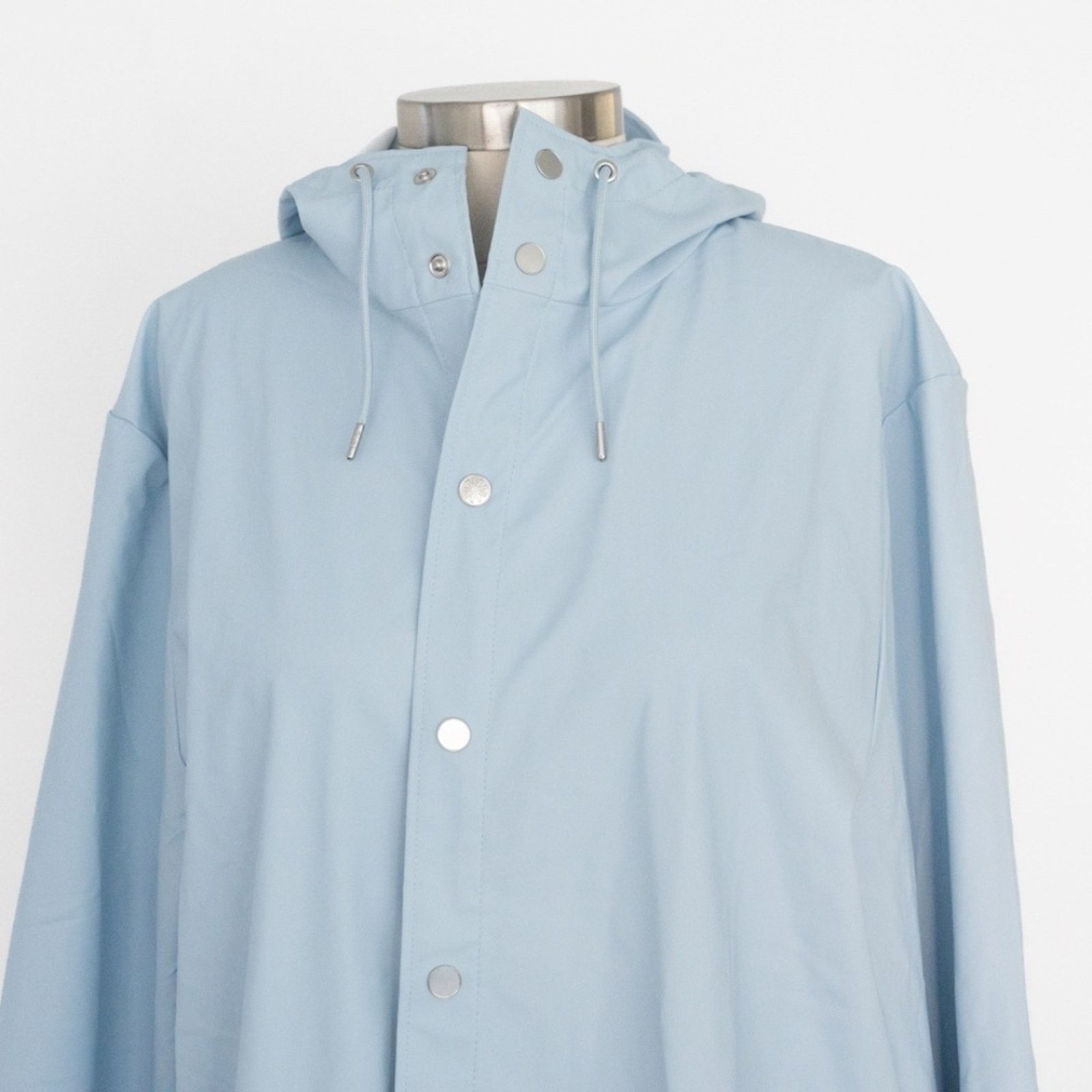 Rains Rains. Long Jacket in Sky. Size XL / US 12-14 / IT 48-50 - 12 Thumbnail