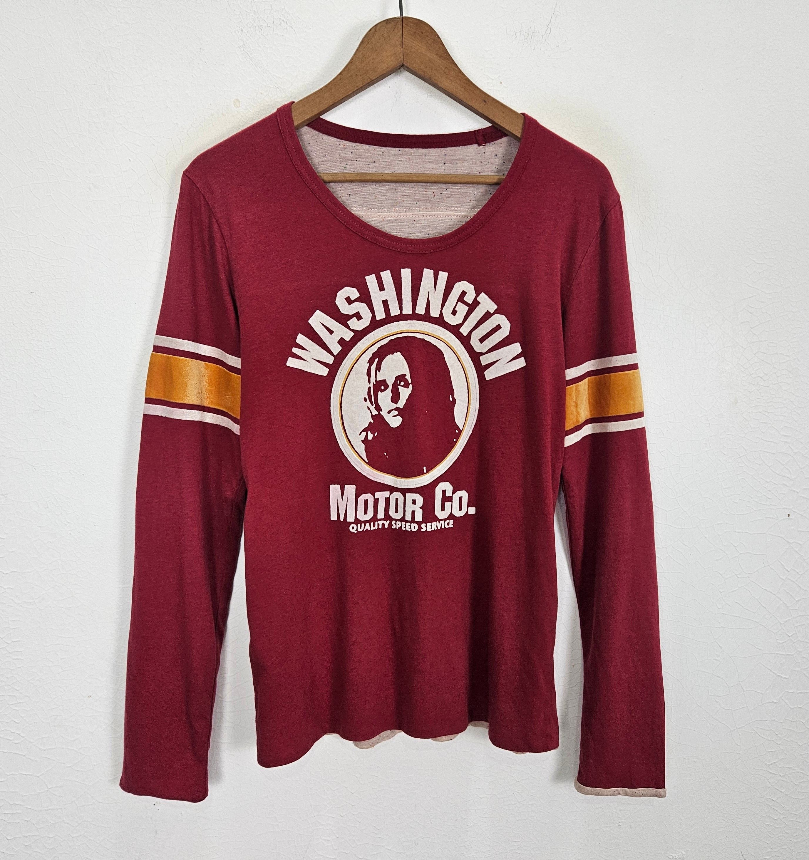 Japanese Brand Washington Motor oil reversible shirt Size US S / EU 44-46 / 1 - 2 Thumbnail