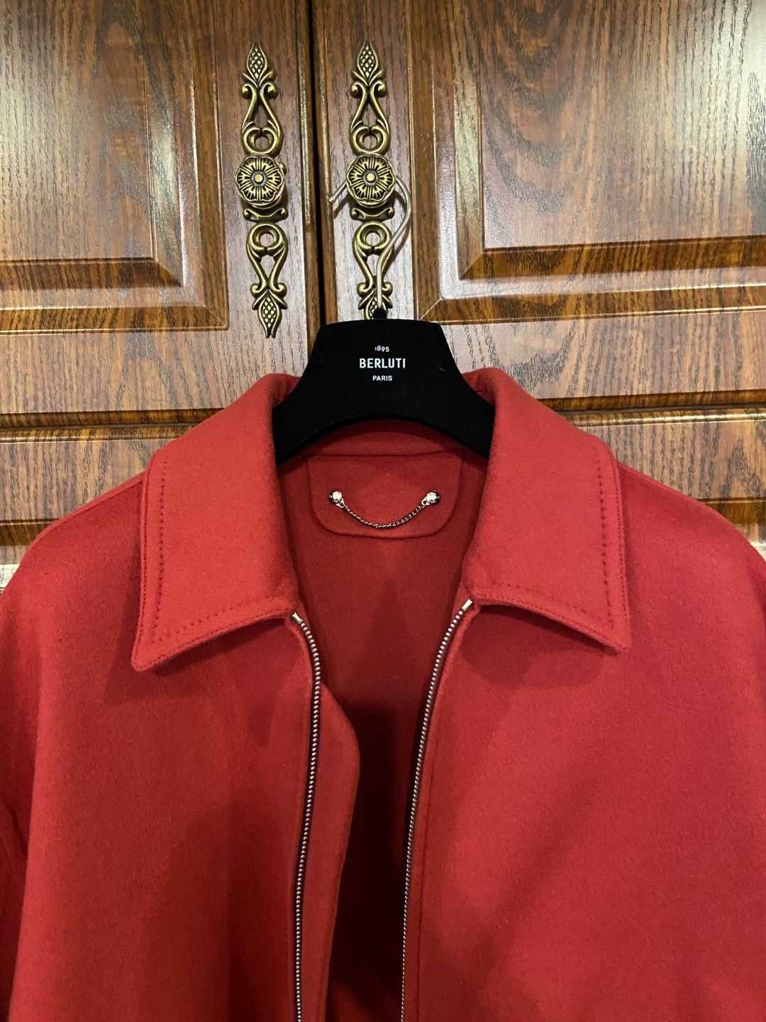 Berluti BERLUTI Runway Red Cashmere Jacket Size 52 Size US L / EU 52-54 / 3 - 5 Thumbnail