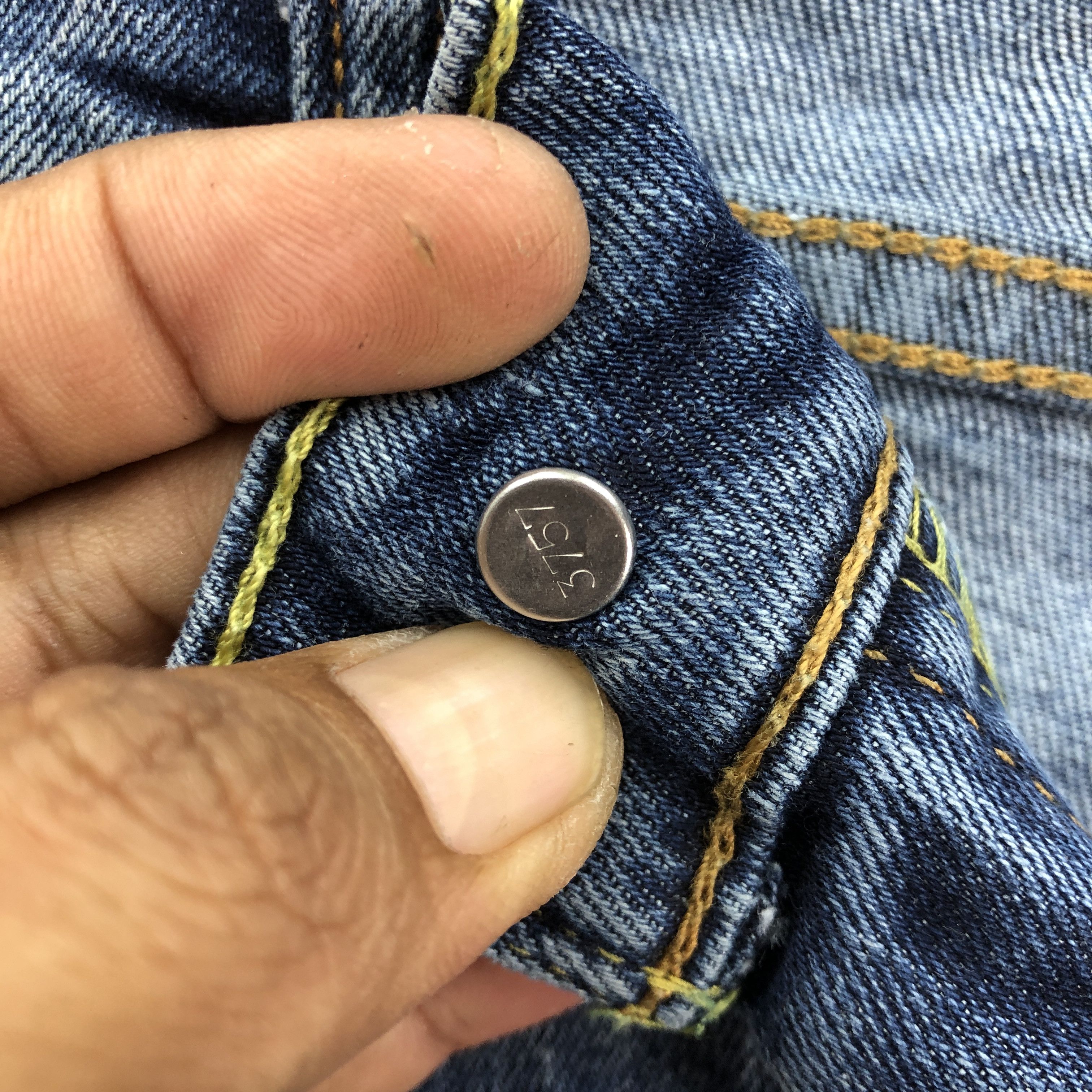 Levi's Vintage Levis 514 Jeans Levi's Faded Kight Wash Denim Size US 30 / EU 46 - 7 Thumbnail