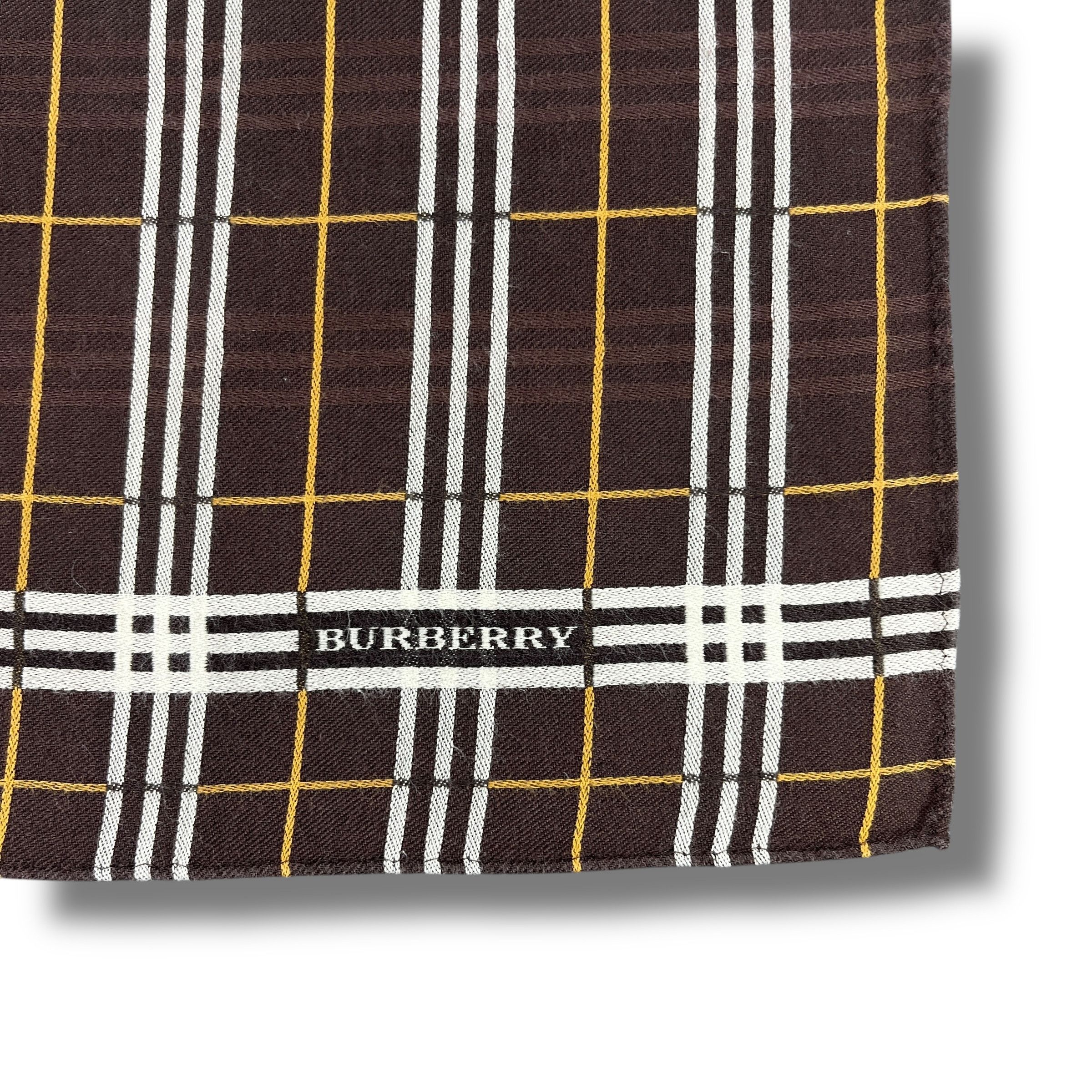 Burberry Vintage Burberry Handkerchief / Bandana / Neckerchief B027 Size ONE SIZE - 3 Thumbnail