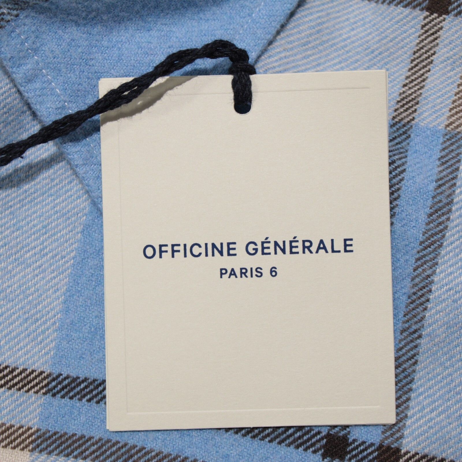 Officine Generale Officine Generale New with tags Shirt Size M US In Blue Size US M / EU 48-50 / 2 - 2 Thumbnail