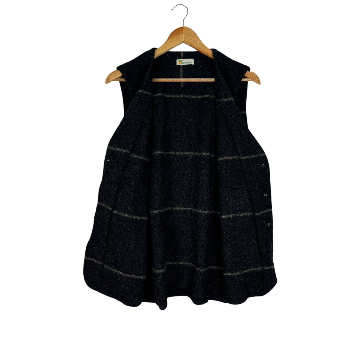 Issey Miyake ☀️80s ISSEY MIYAKE SPORT STRIPED VEST Size L / US 10 / IT 46 - 10 Thumbnail
