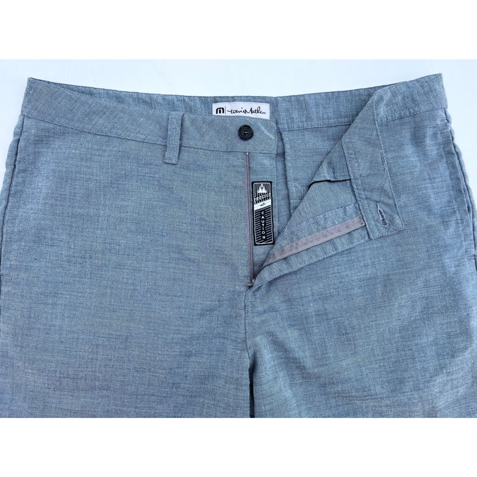 TravisMathew Travis Mathew Men's Chambray Shorts Shirt? Size US 38 / EU 54 - 4 Thumbnail