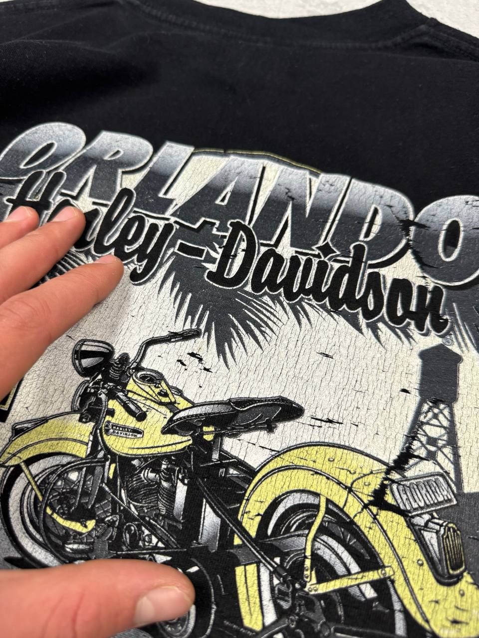 Vintage Vintage Harley Davidson Florida USA T-Shirt Size M Size US M / EU 48-50 / 2 - 15 Thumbnail