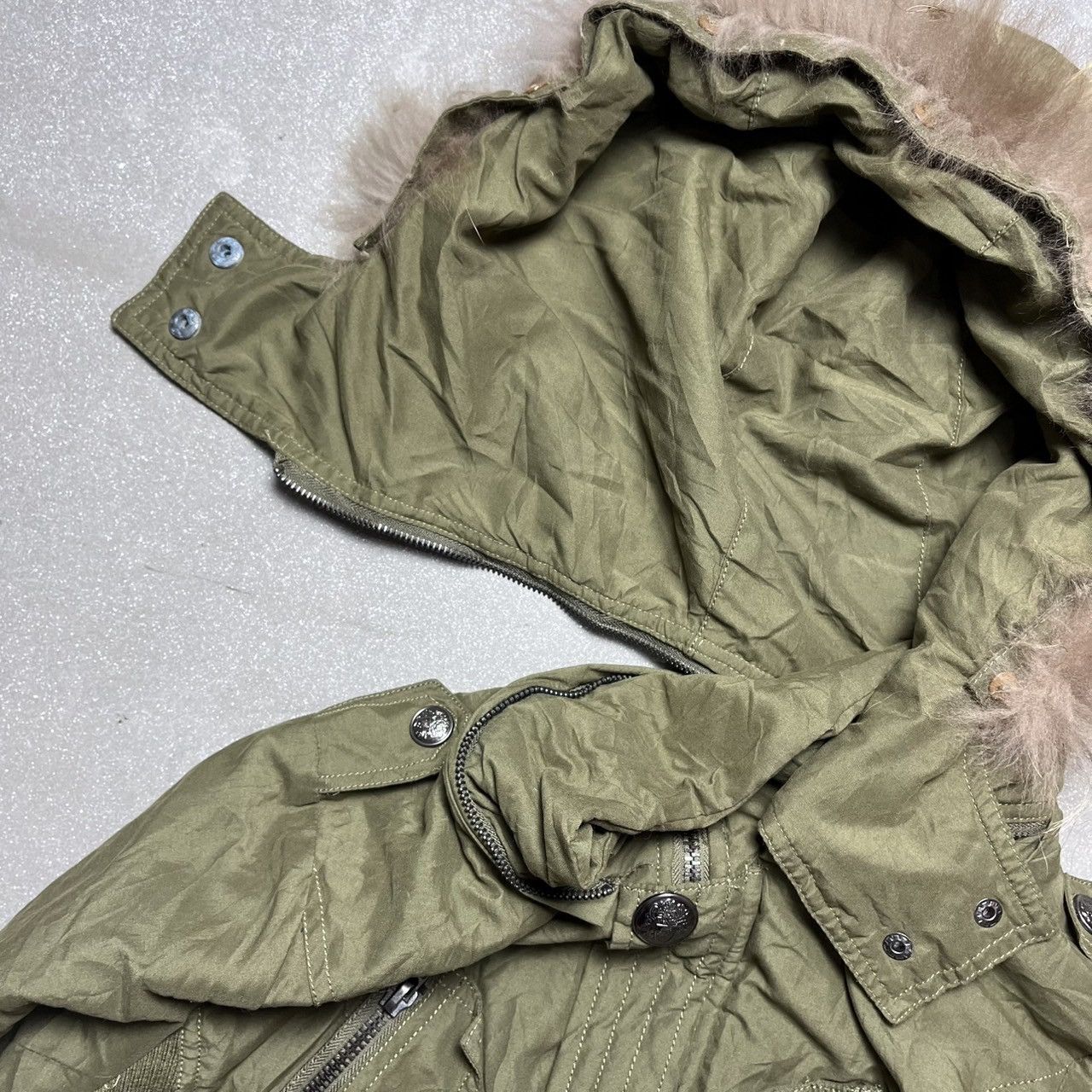 If Six Was Nine × Japanese Brand × Le Grande Bleu (L.G.B.) Japanese Brand Military Style Jacket fur Hoodie Size US M / EU 48-50 / 2 - 12 Thumbnail