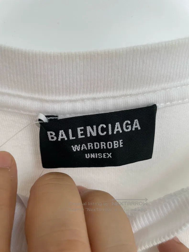 Balenciaga Balenciaga White Embroidered Coca-Cola Logo Short Sleeve Size US M / EU 48-50 / 2 - 4 Thumbnail