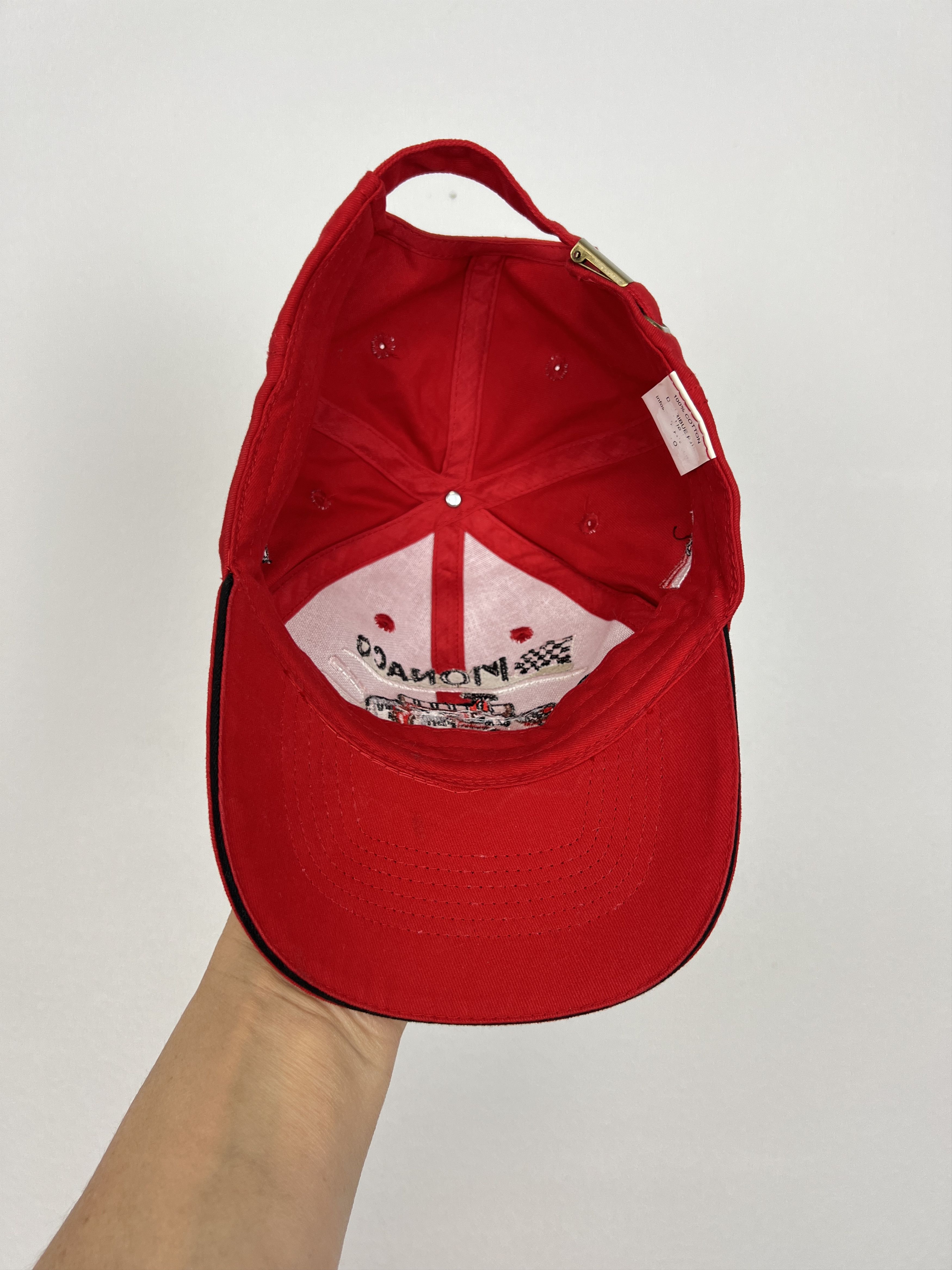 Club Monaco Vintage Monaco Grand Prix Formula 1 Cap Ferrari Marlboro Size ONE SIZE - 6 Thumbnail
