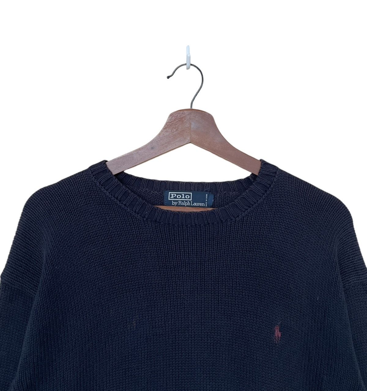 Vintage Vintage Brand Polo Ralph Lauren Wool Knitwear 1990s Size US M / EU 48-50 / 2 - 3 Thumbnail
