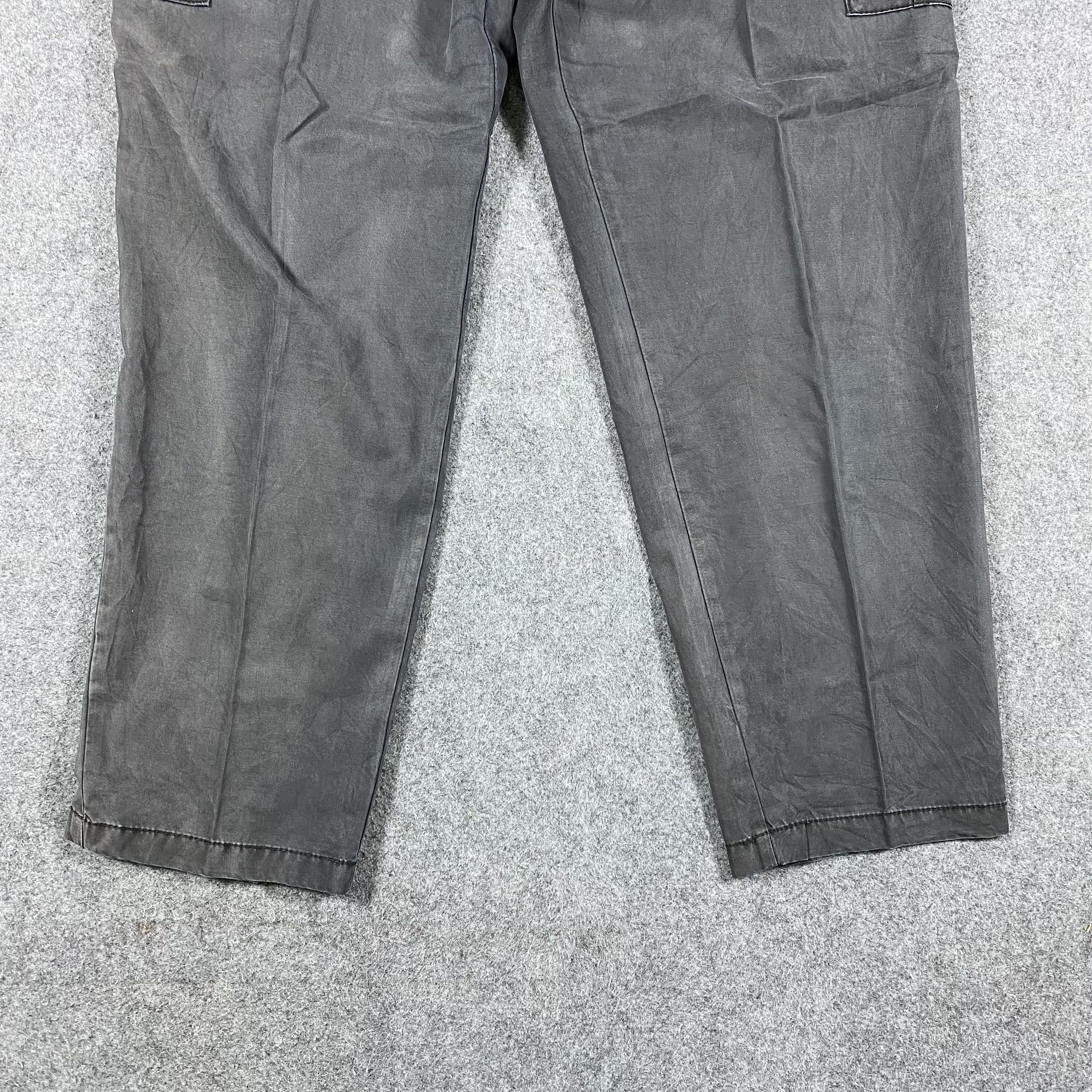 GU Japanese Brand Faded Gu Multipocket Tactical Cargo Pants Size US 29 - 5 Thumbnail