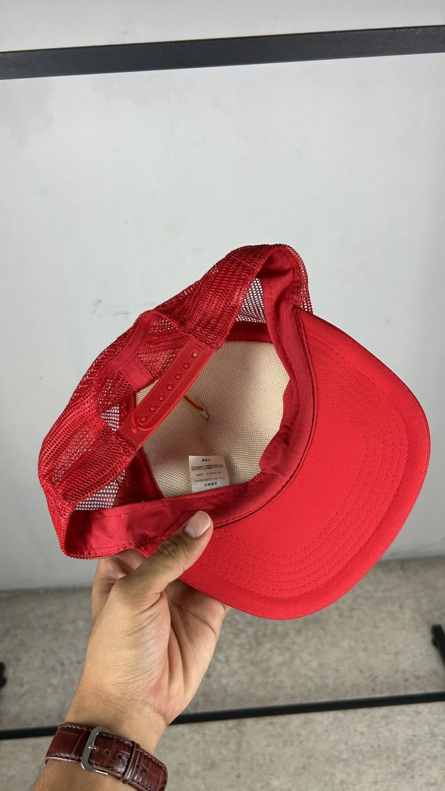 Budweiser × Vintage 1990s Budweiser Press-on Cap Size ONE SIZE - 3 Thumbnail