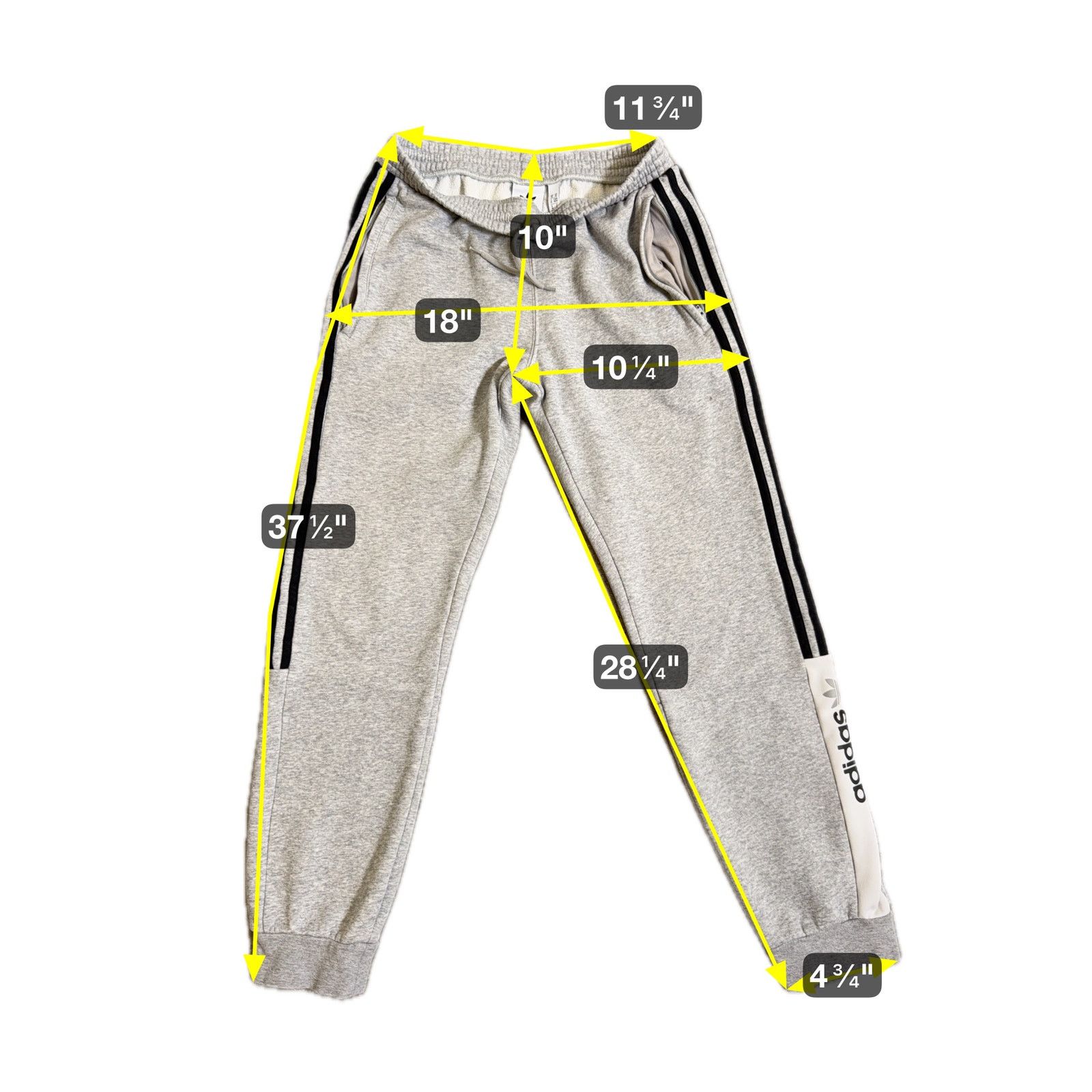 Adidas Adidas Originals ZX Joggers Trefoil Logo Stripes Mens Medium Size US 32 / EU 48 - 7 Thumbnail