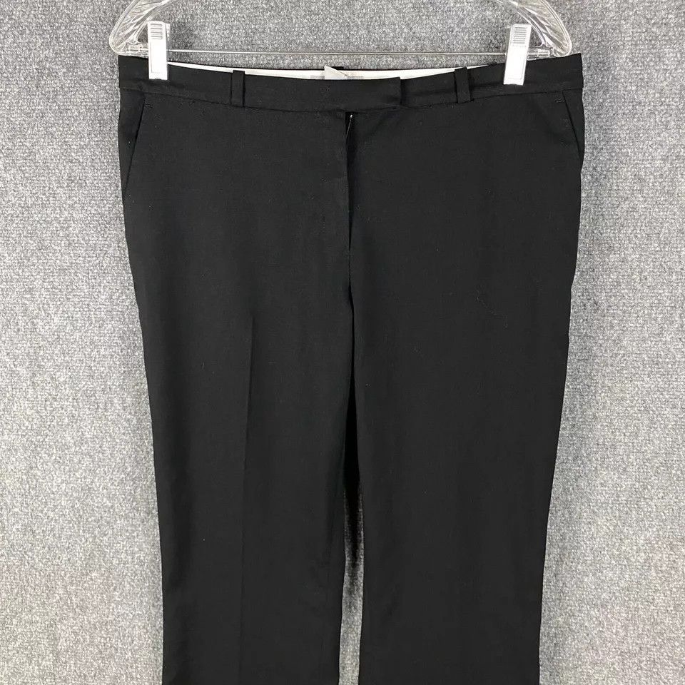 H&M H&M Pants Women's Size 10 Trousers Black Polyester Blend Size 32" / US 10 / IT 46 - 2 Thumbnail
