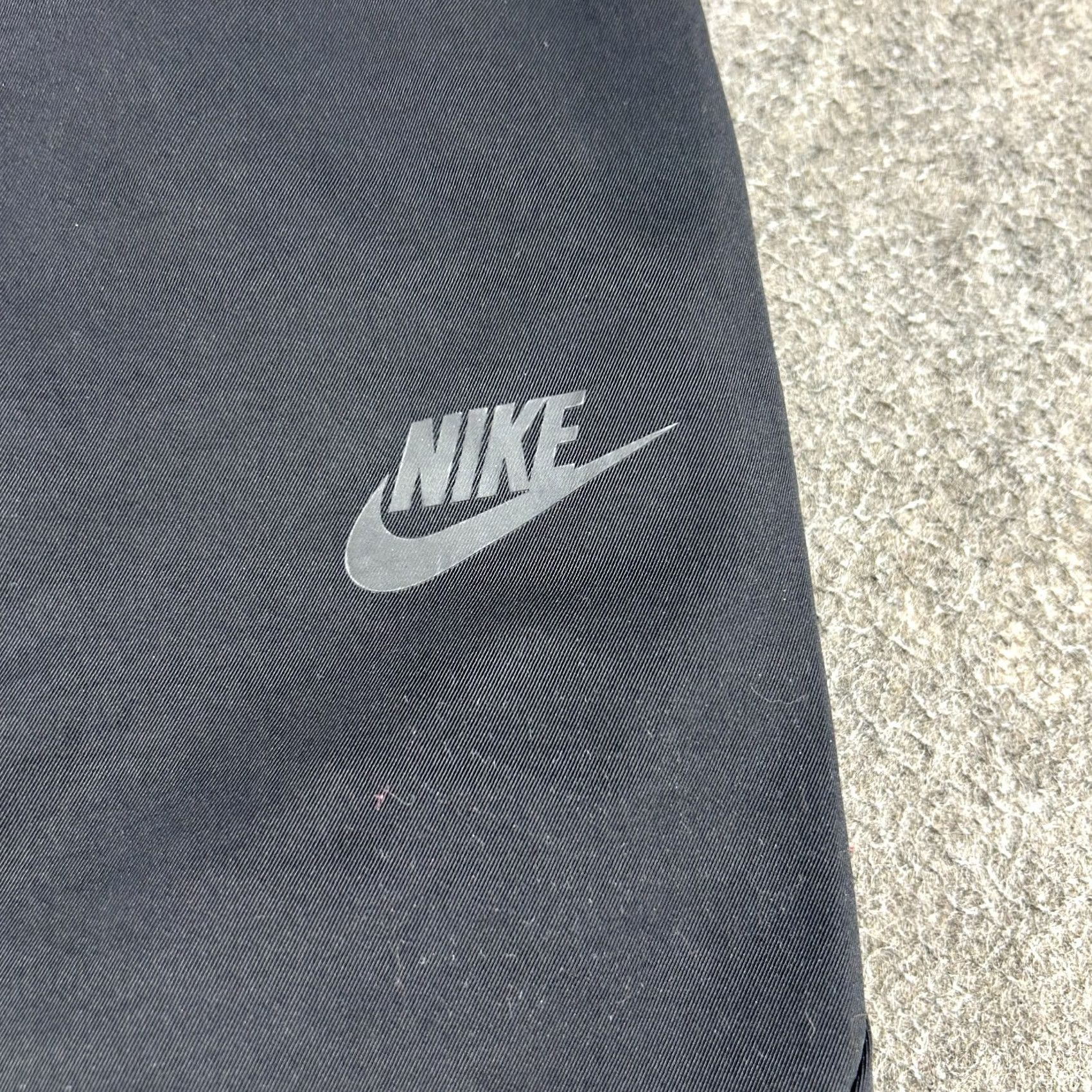 Nike Nike Pants Mens Small Black Sweat Jogger Drawstring Swoosh Tech Pack Polyester Size US 29 - 2 Thumbnail