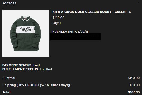Coca Cola × Kith Classic Rugby Size US S / EU 44-46 / 1 - 9 Thumbnail